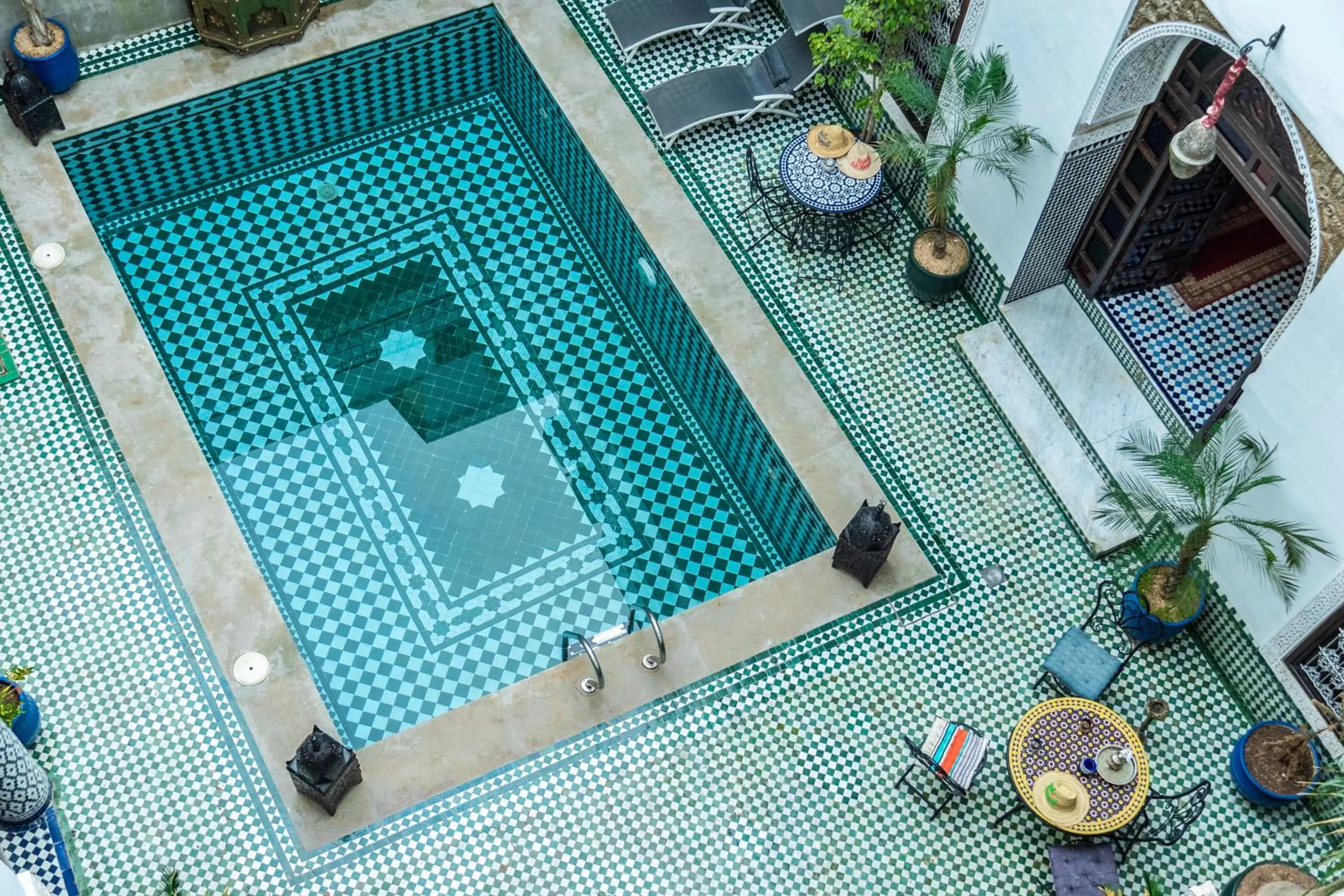 Swimming pool in Riad El Yacout