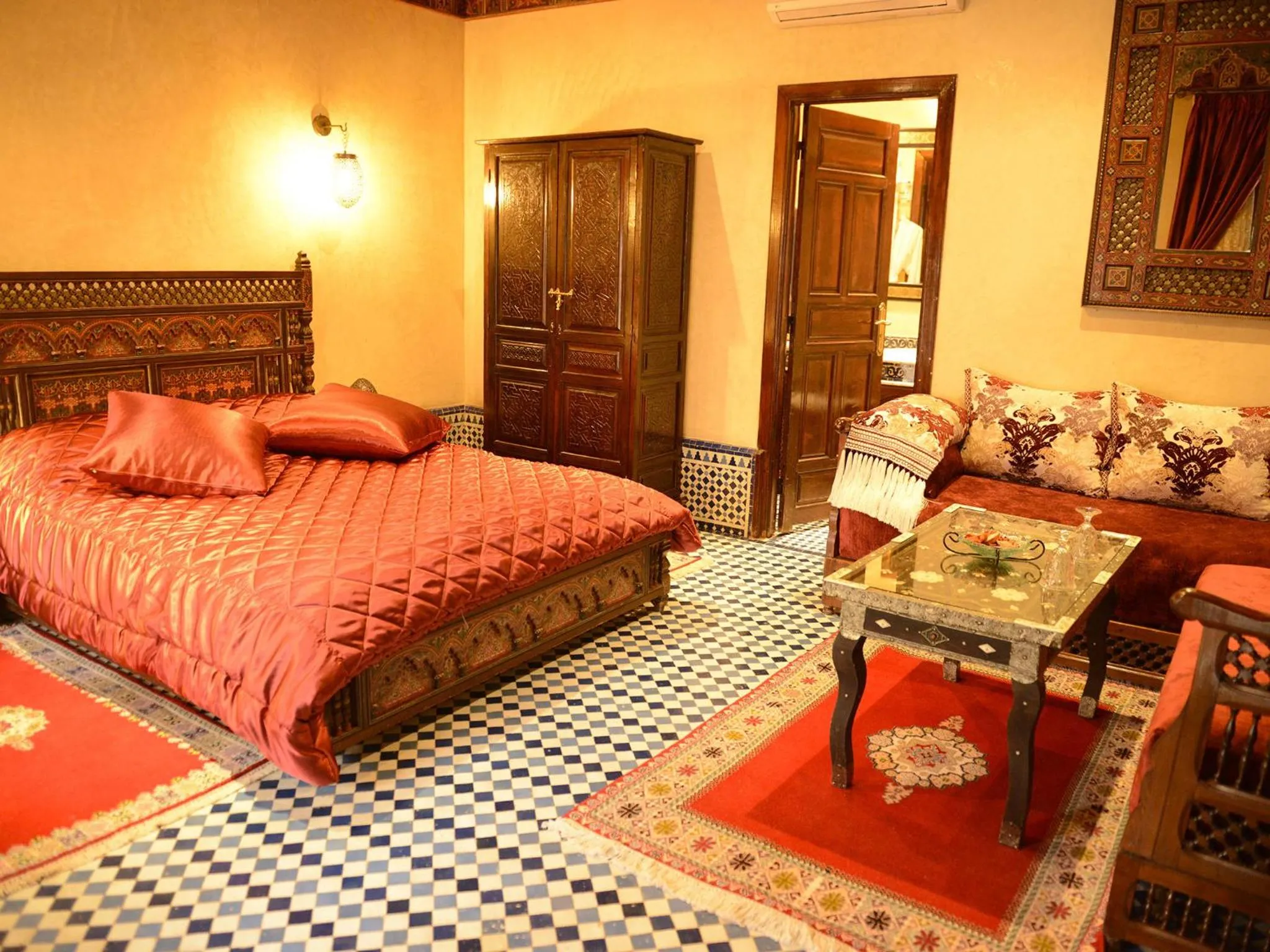 Bedroom, Bed in Riad El Yacout