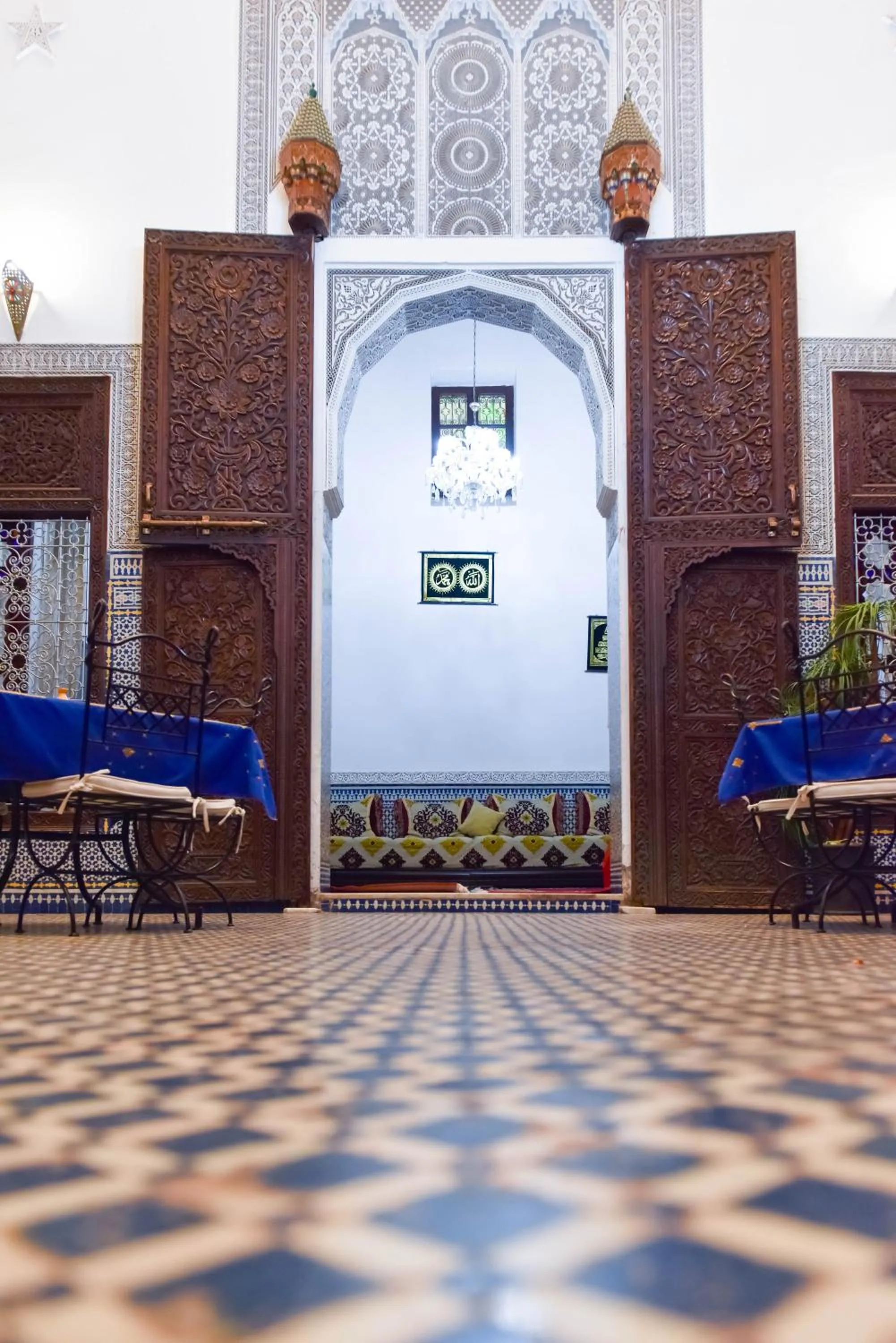 Living room in RIAD YOUSSEF