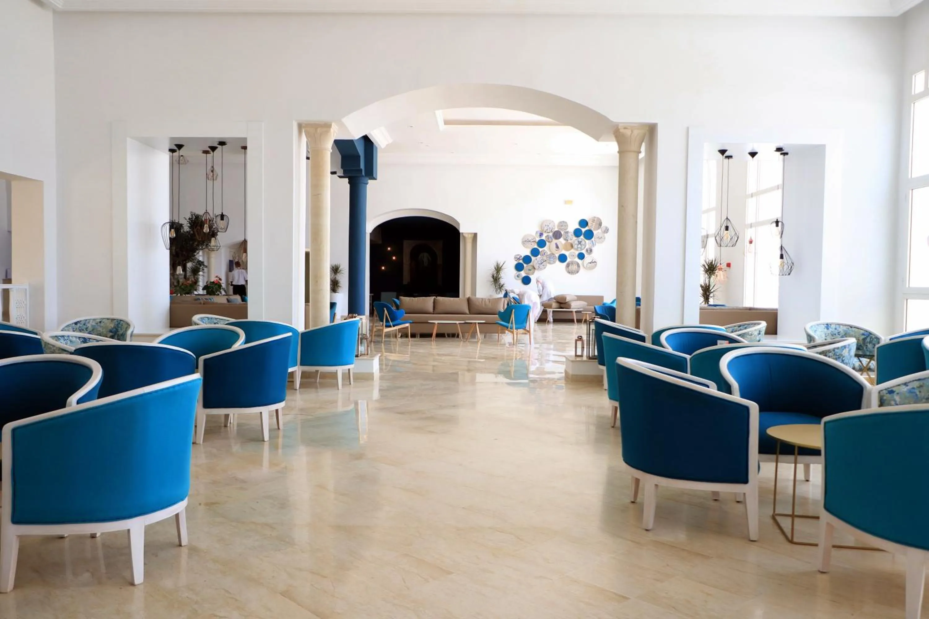 Lobby or reception in Hotel Riad Meninx Djerba