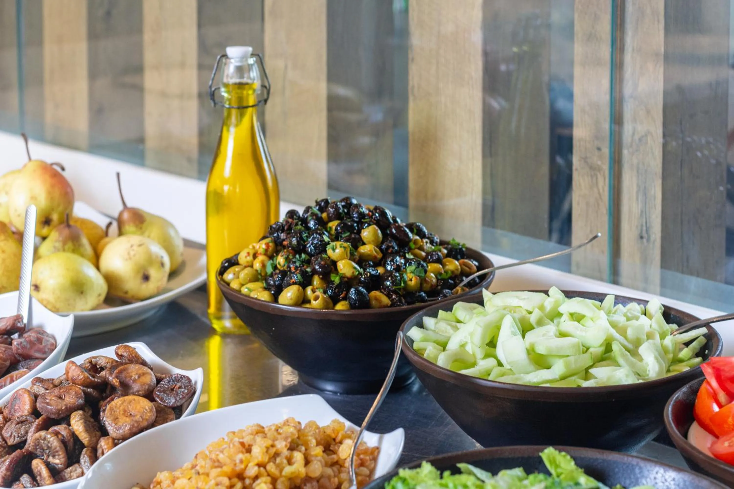 Buffet breakfast in Ibis Casablanca Sidi Maarouf