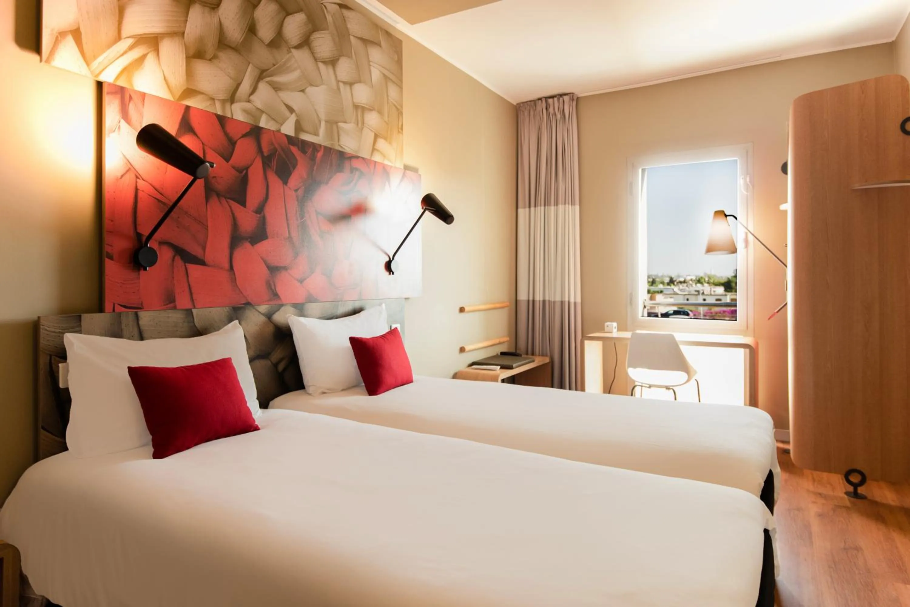 Bedroom, Bed in Ibis Casablanca Sidi Maarouf