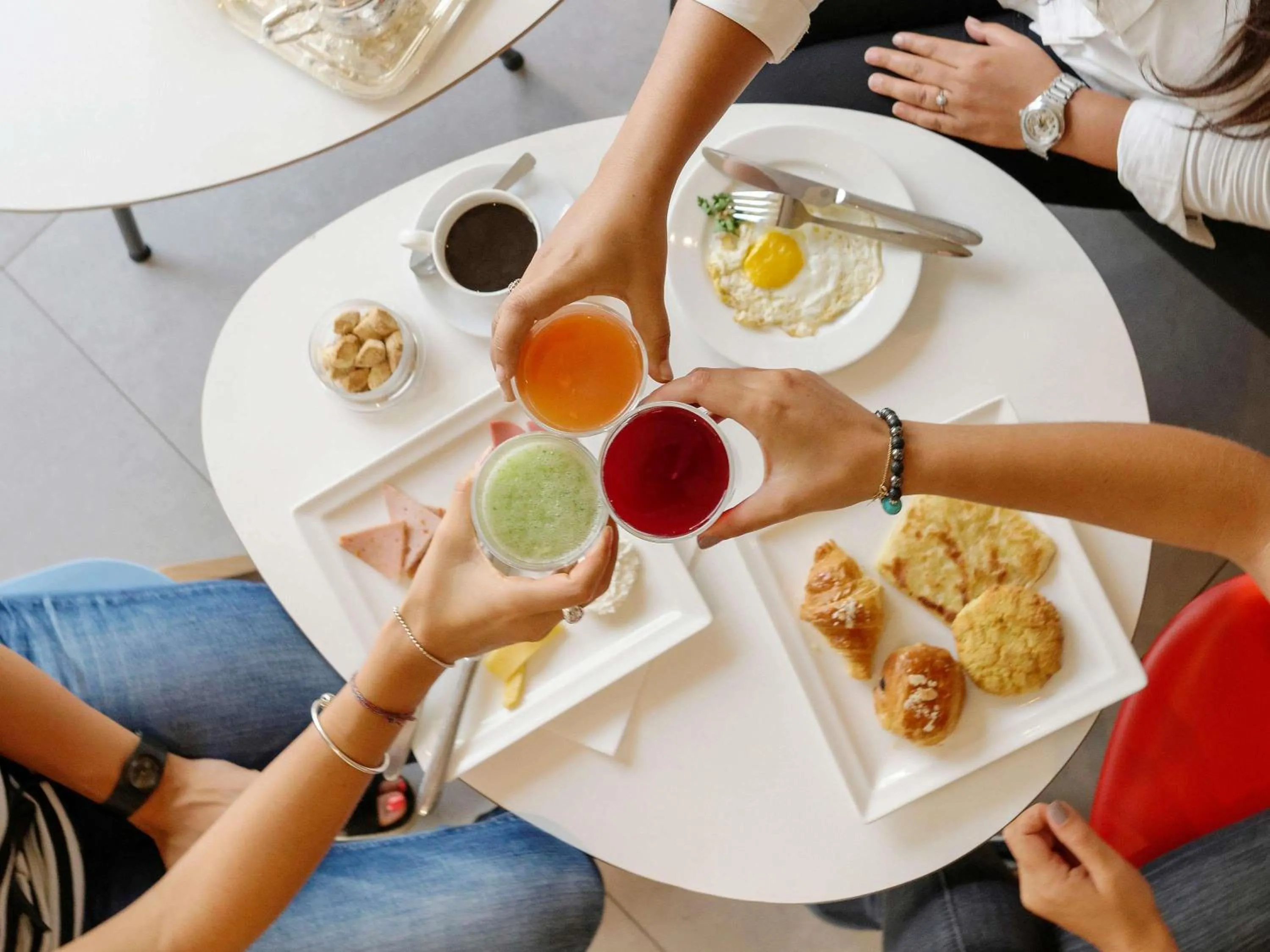 Breakfast in Ibis Casablanca Sidi Maarouf