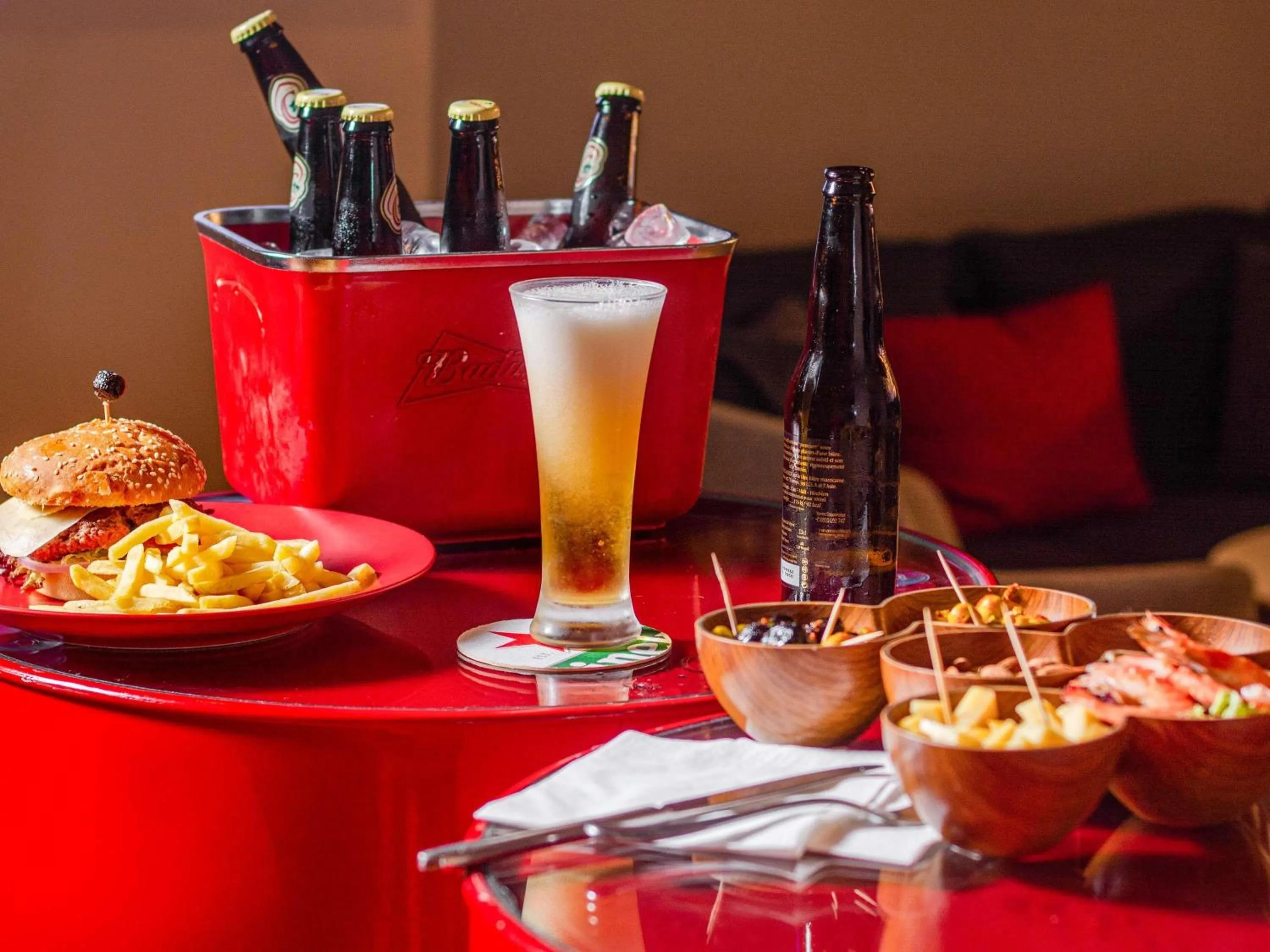 Lounge or bar in Ibis Casablanca Sidi Maarouf