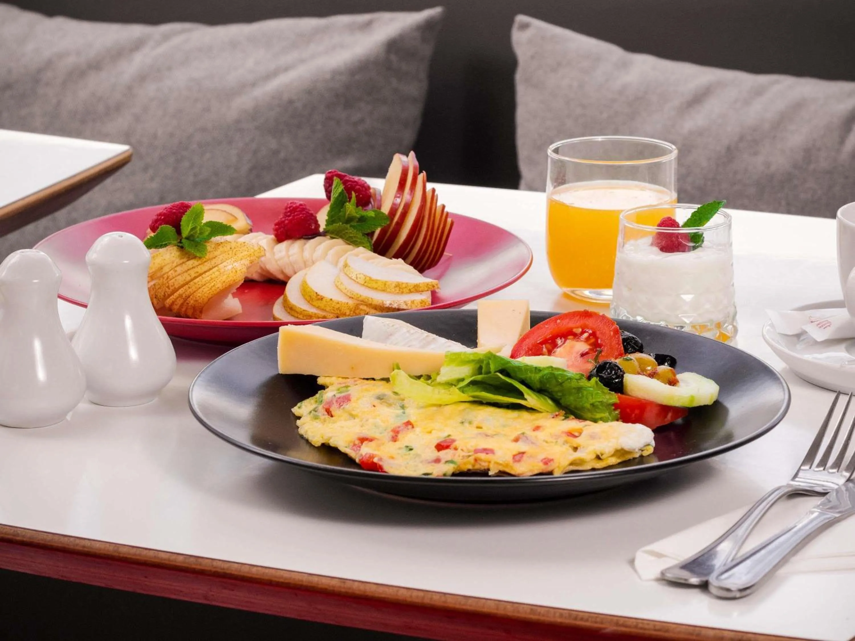 Breakfast in Ibis Casablanca Sidi Maarouf