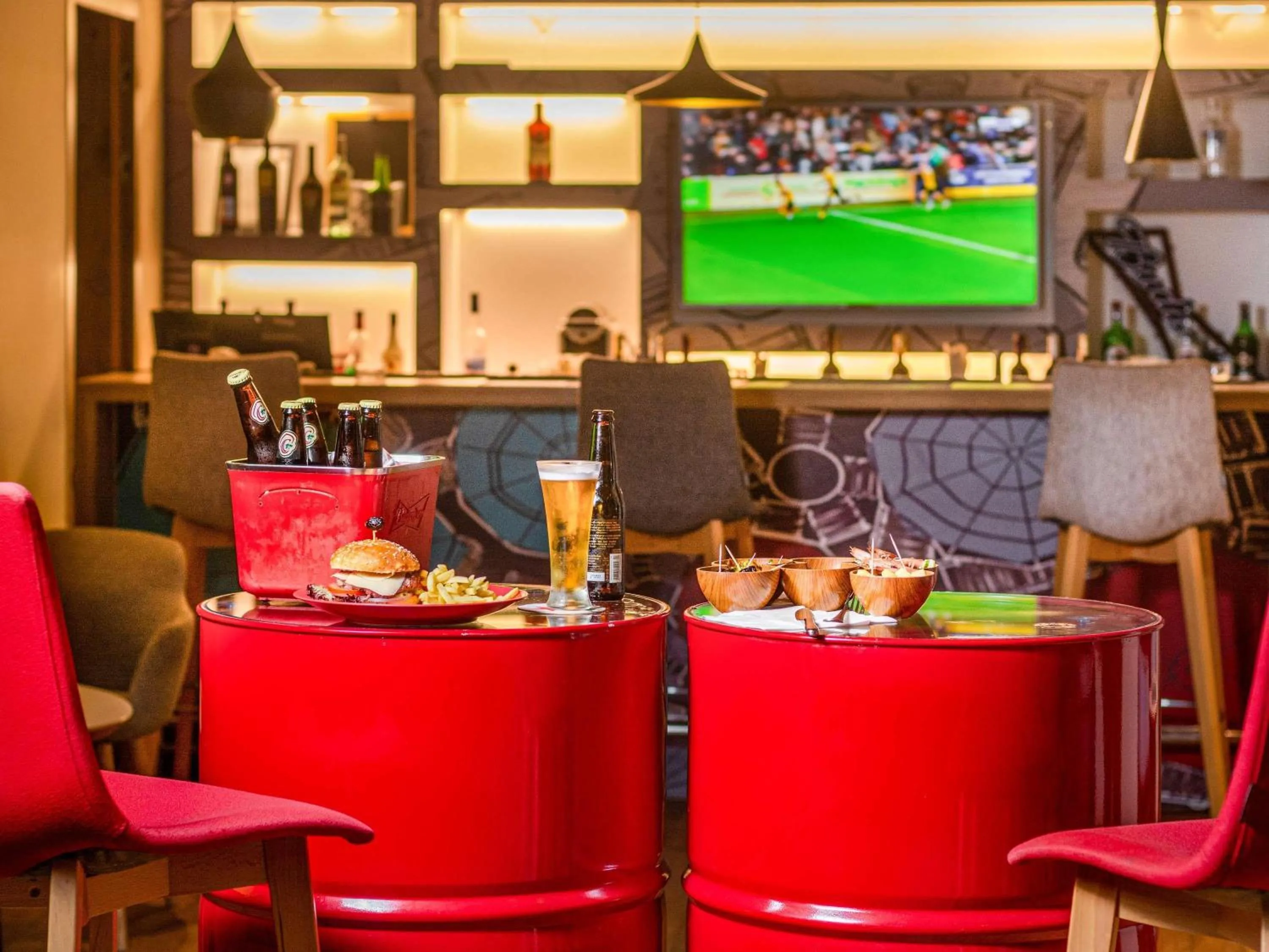Lounge or bar in Ibis Casablanca Sidi Maarouf