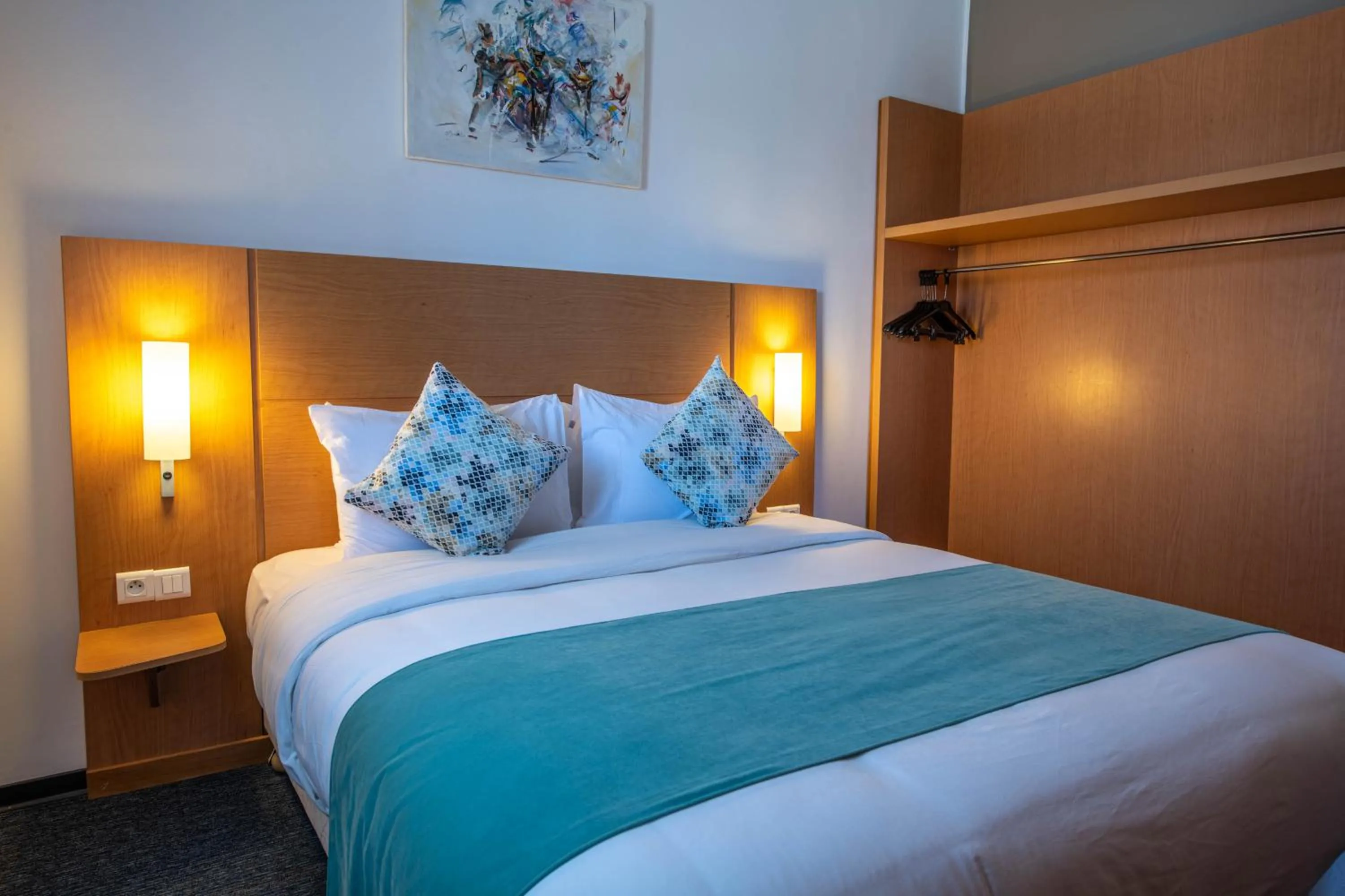 Bed in Hôtel La Perle de Mogador