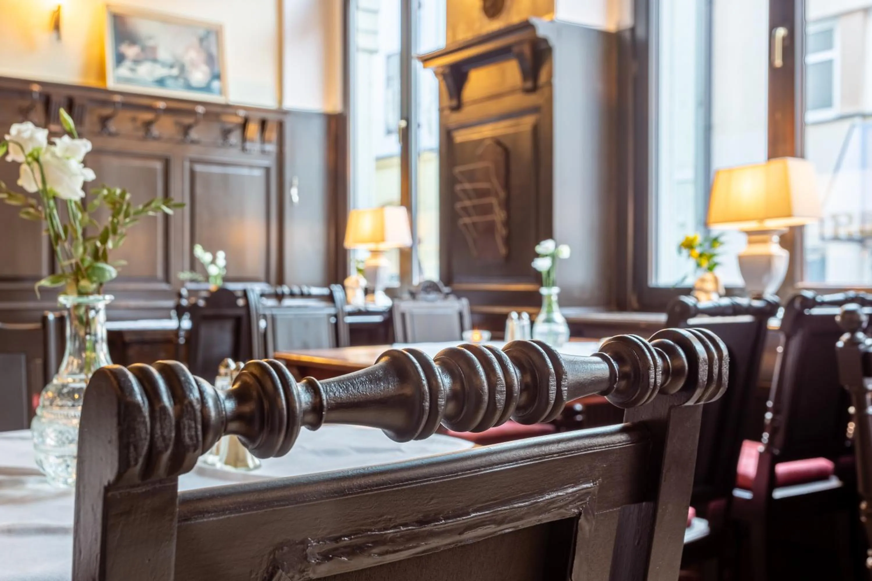 Restaurant/places to eat in Hotel Mauritius - Im Herzen von Crimmitschau - Frühstück buchbar - Restaurant - Café - Fahrradbox