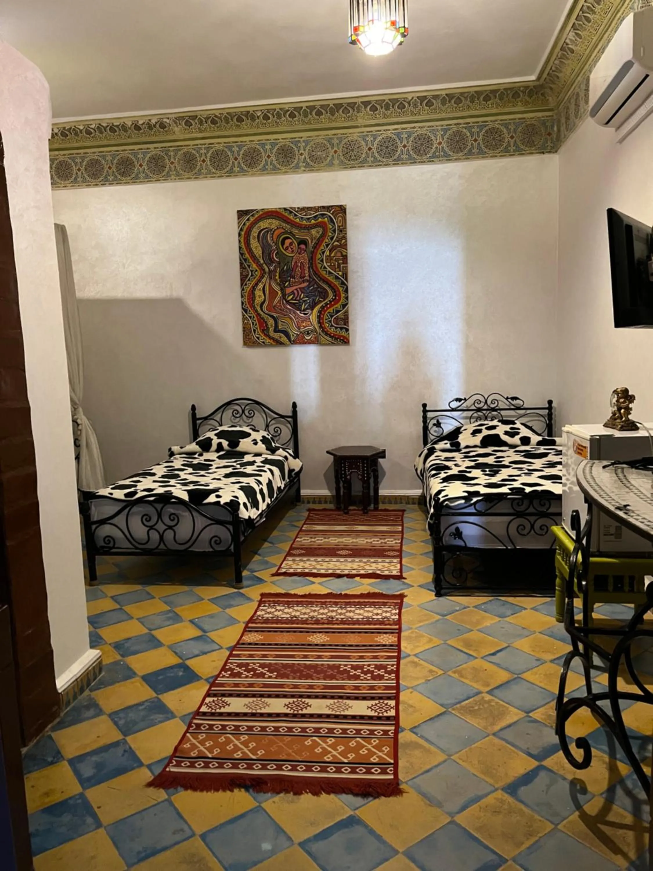 Bed in Riad Maryam Taroudant
