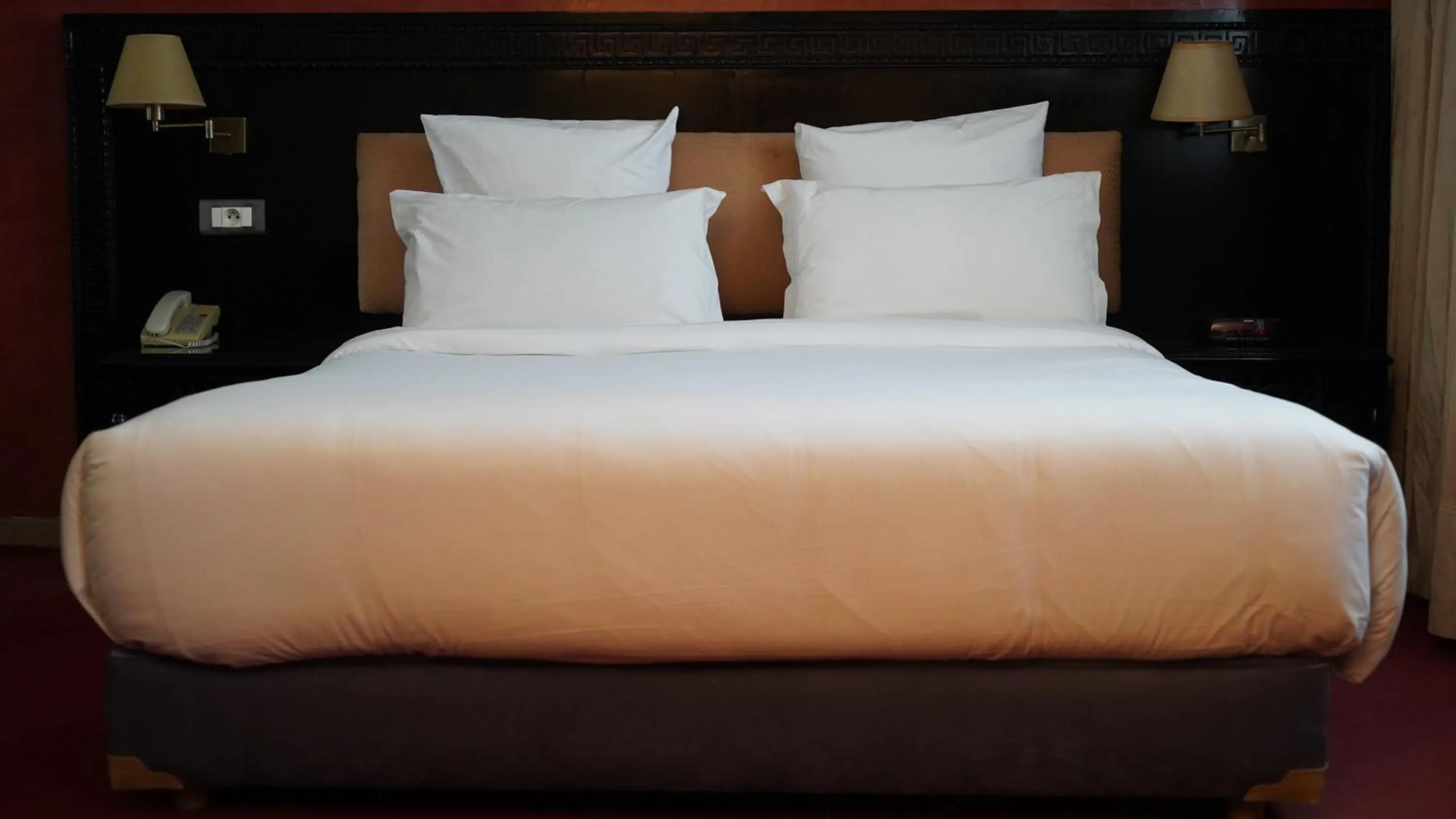 Bed in Hotel Toubkal