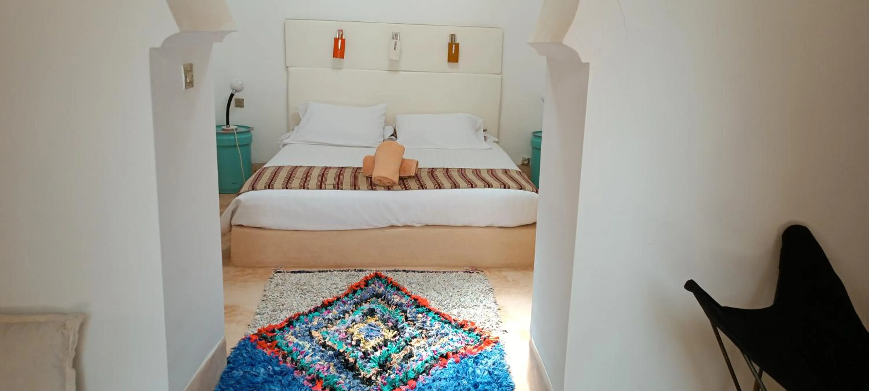 Bed in Kasbah ait Moussa