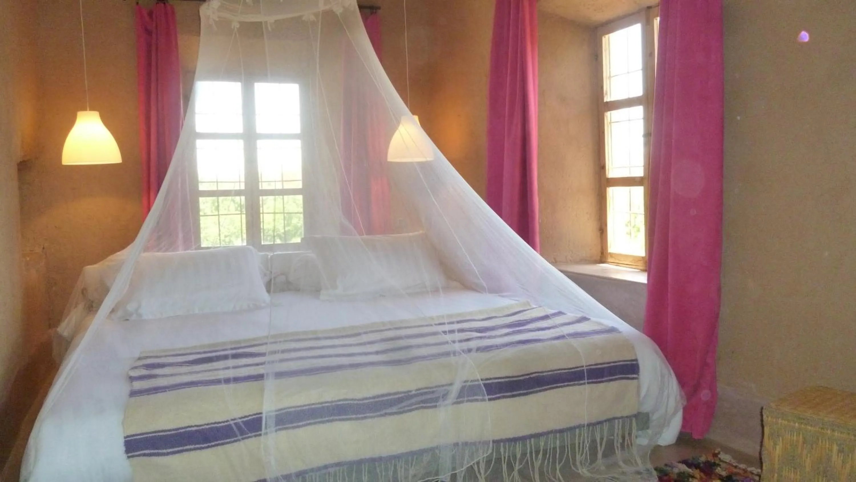 Bed in Kasbah ait Moussa