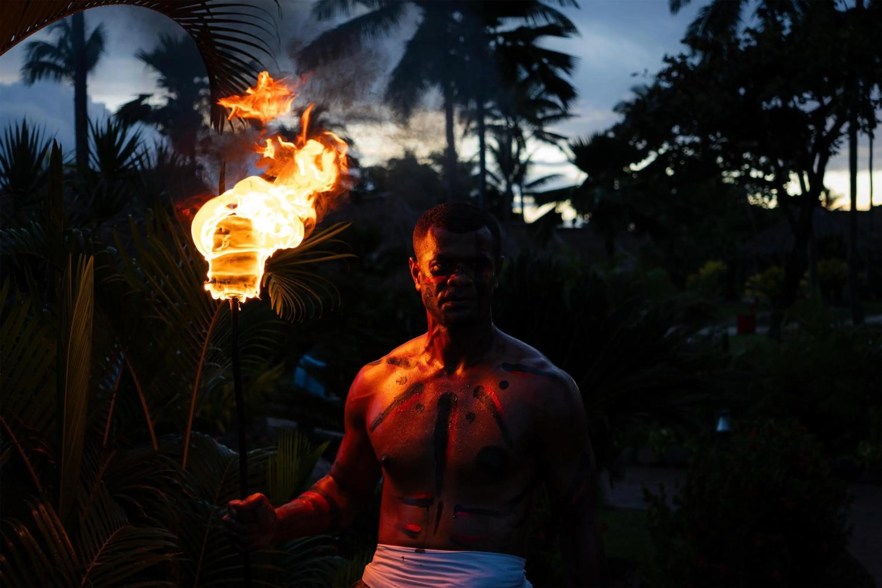 Property building in Outrigger Fiji Beach Resort