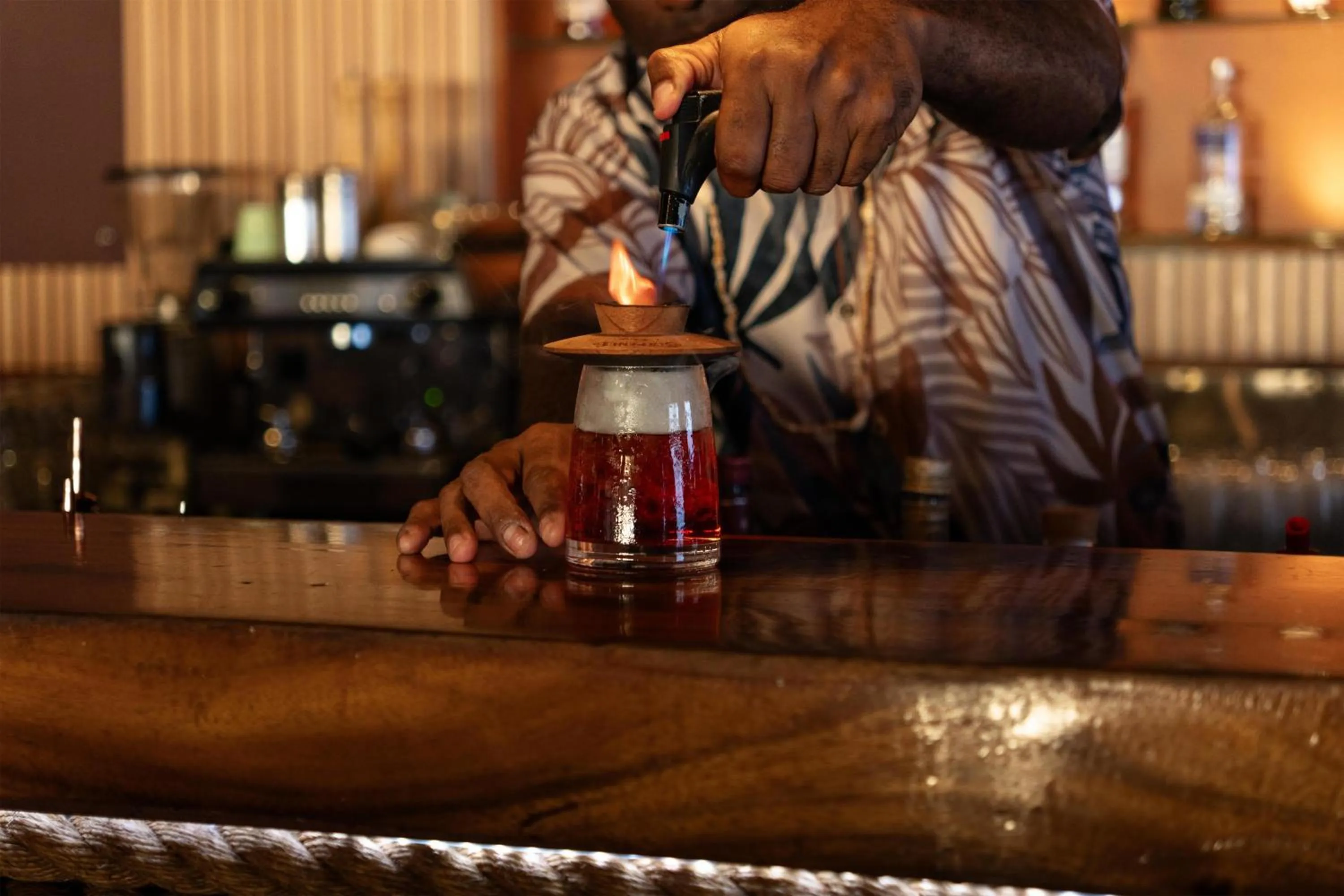 Food and drinks in Outrigger Fiji Beach Resort