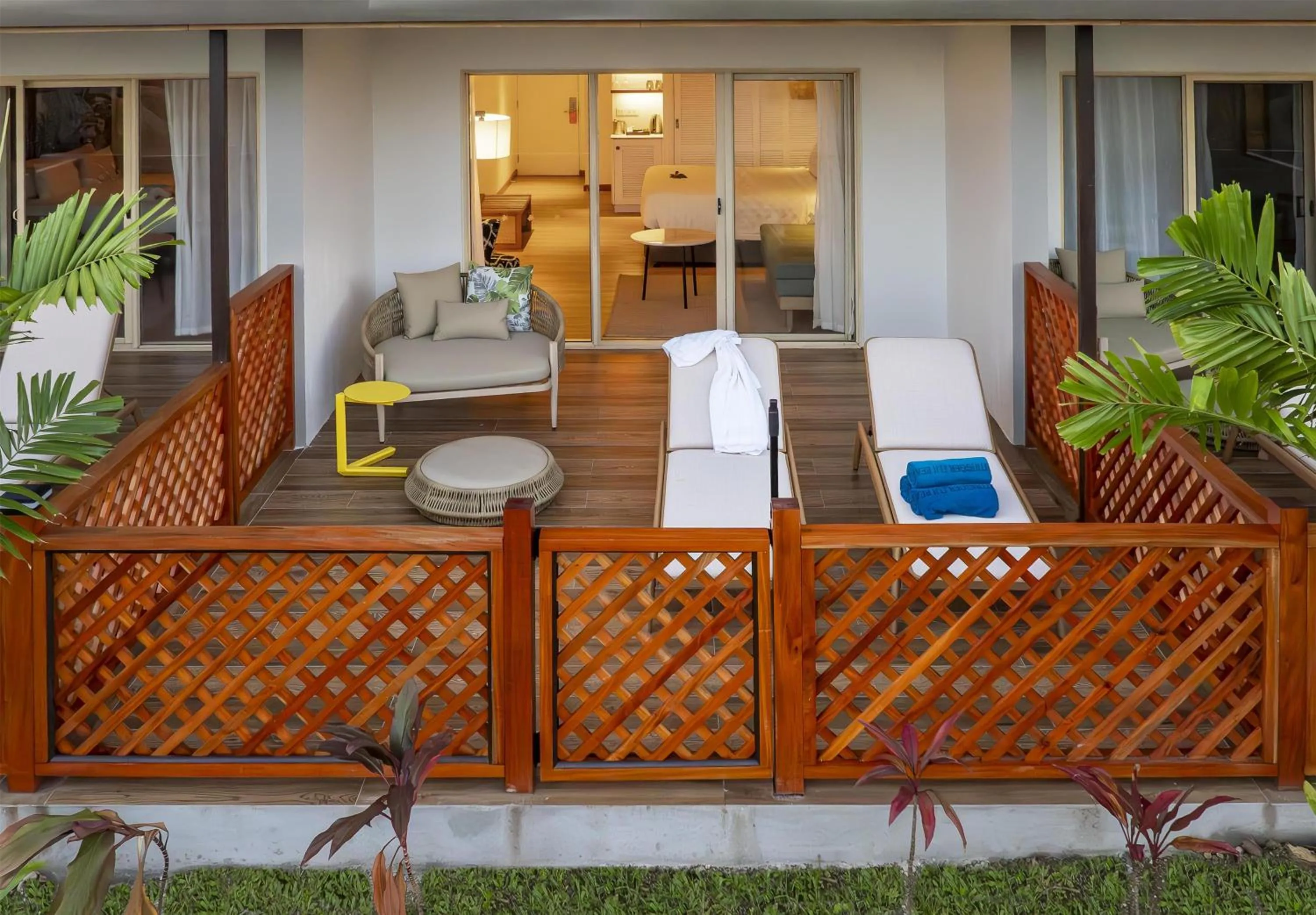 View (from property/room) in Outrigger Fiji Beach Resort