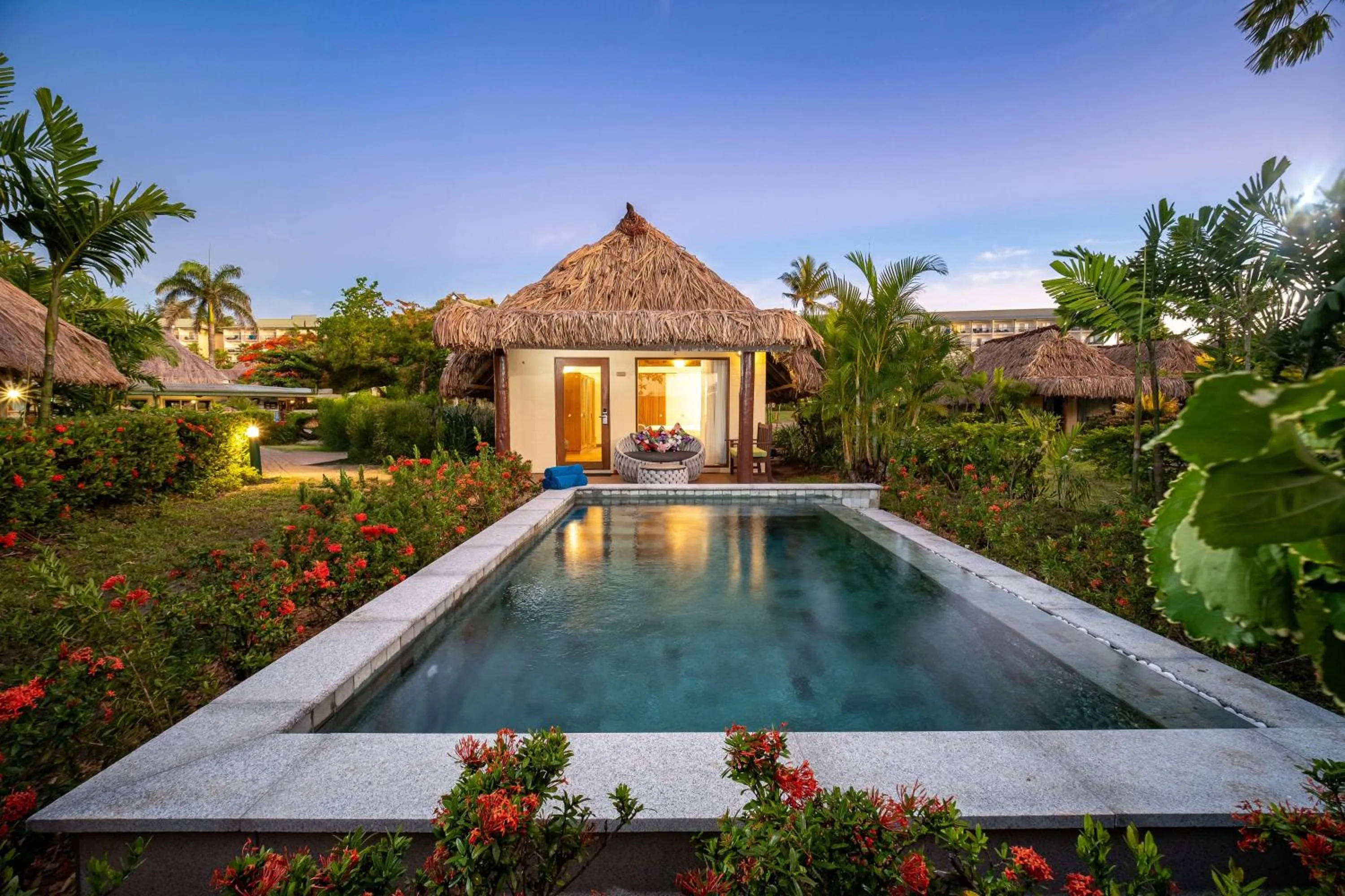 Bedroom in Outrigger Fiji Beach Resort