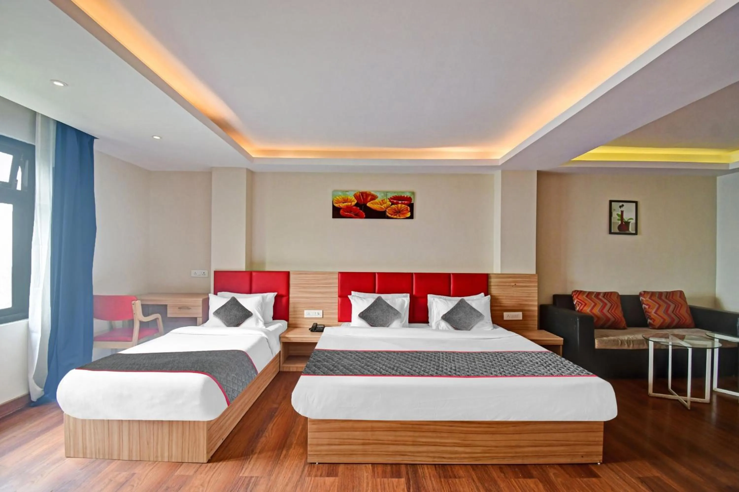 Bedroom, Bed in Townhouse Mansarovar Hotel