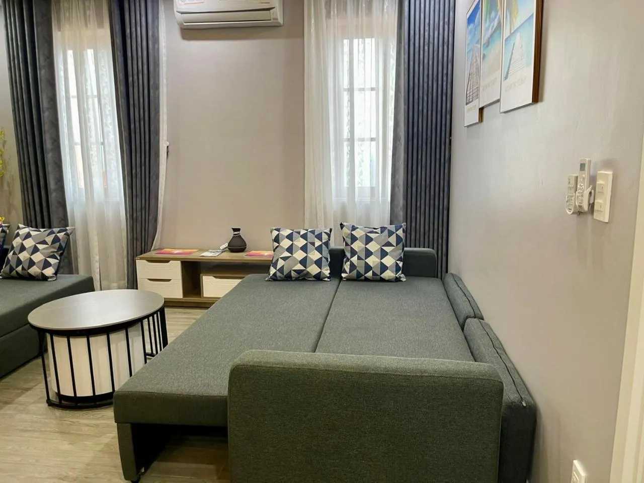 Living room in BELLA HOTEL Phu Quoc