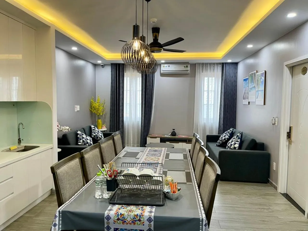 Living room in BELLA HOTEL Phu Quoc