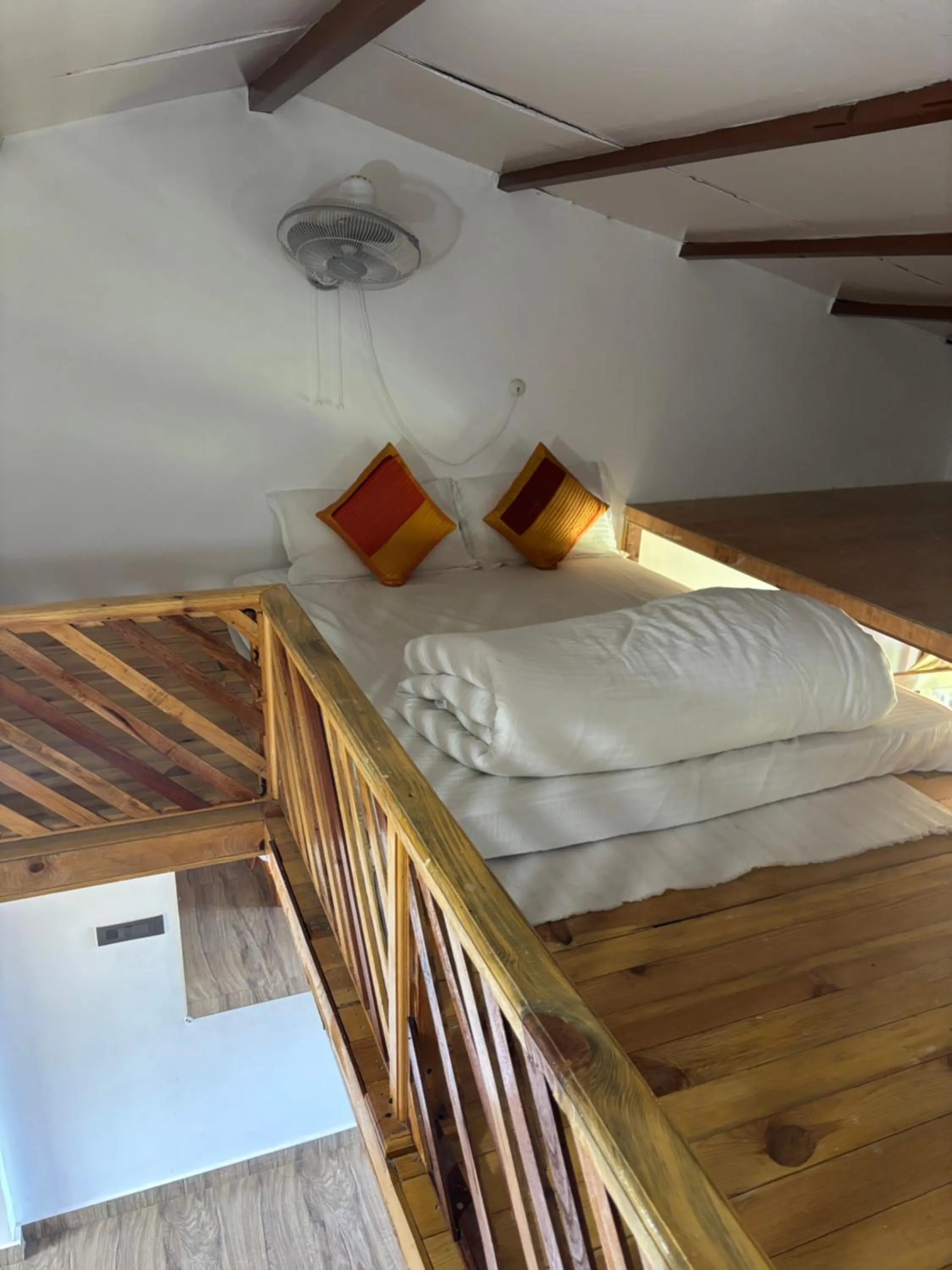 Bed in Lap Of Himalayas Resort