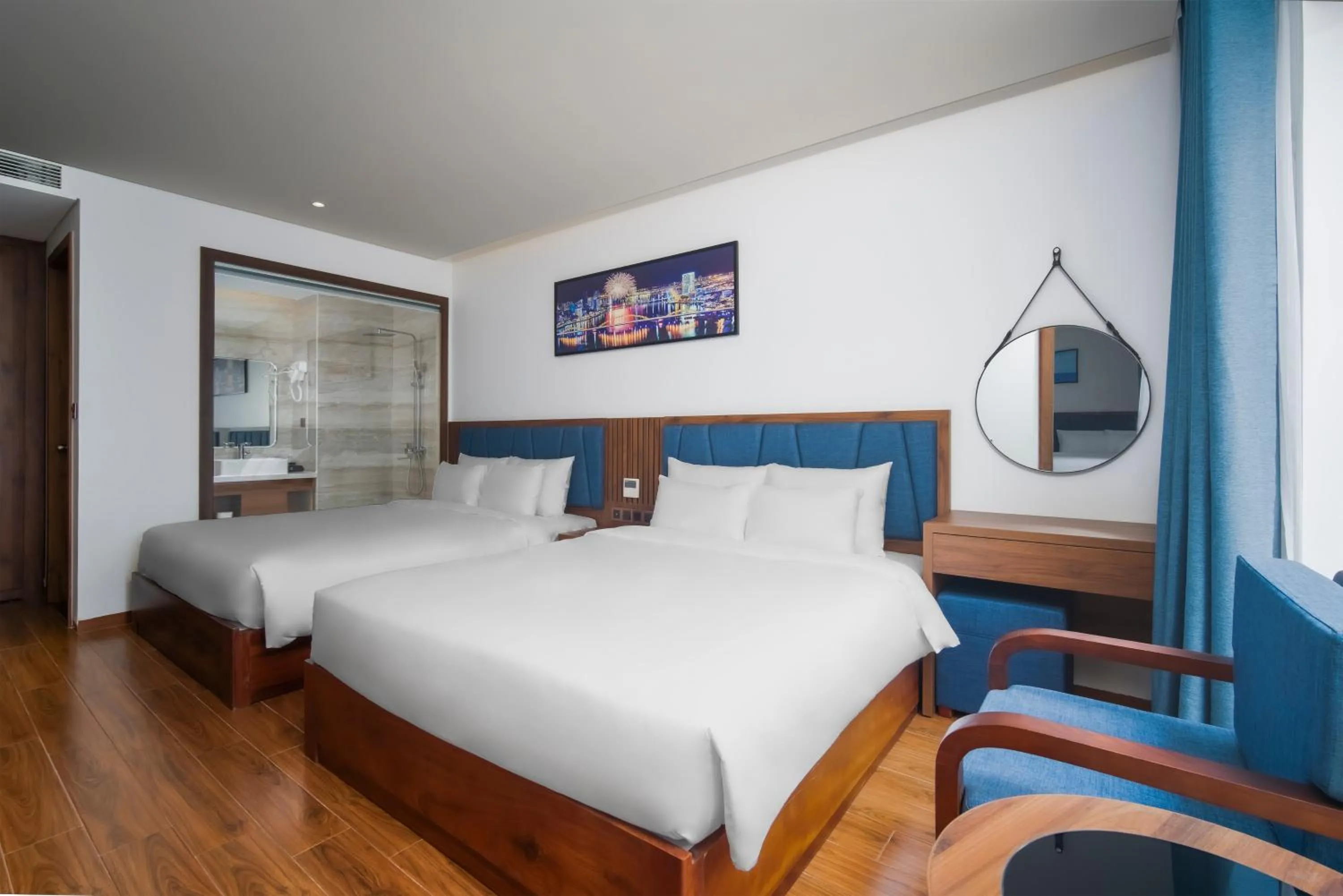 Bed in Ruby Star Da Nang - Central My Khe Beach