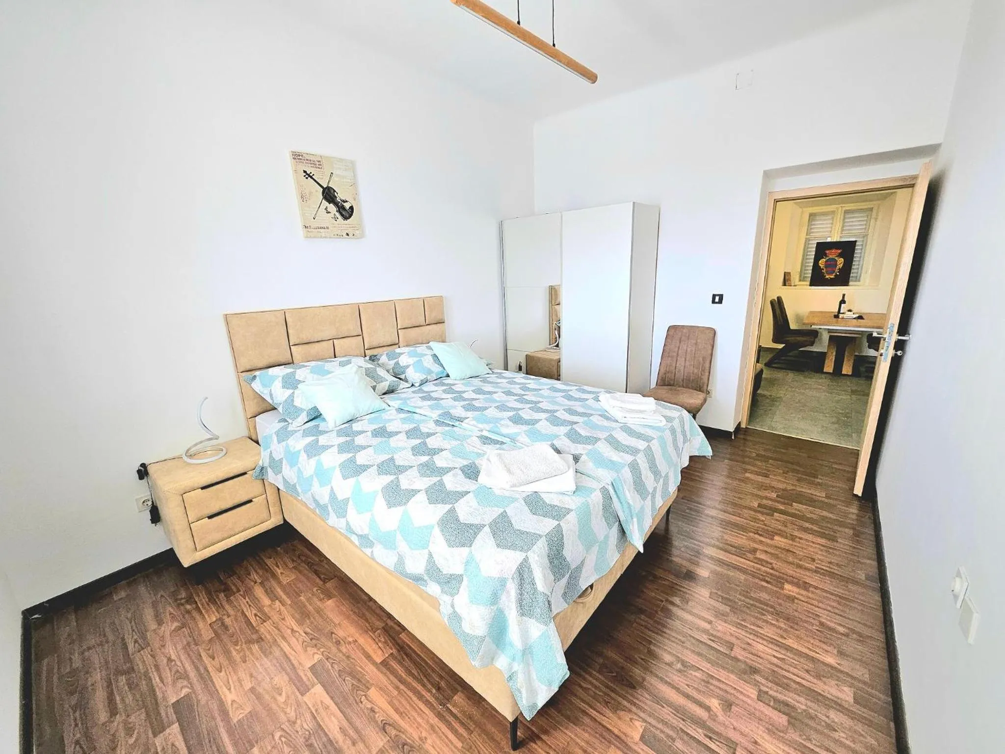 Bedroom, Bed in DUxperience Apartment