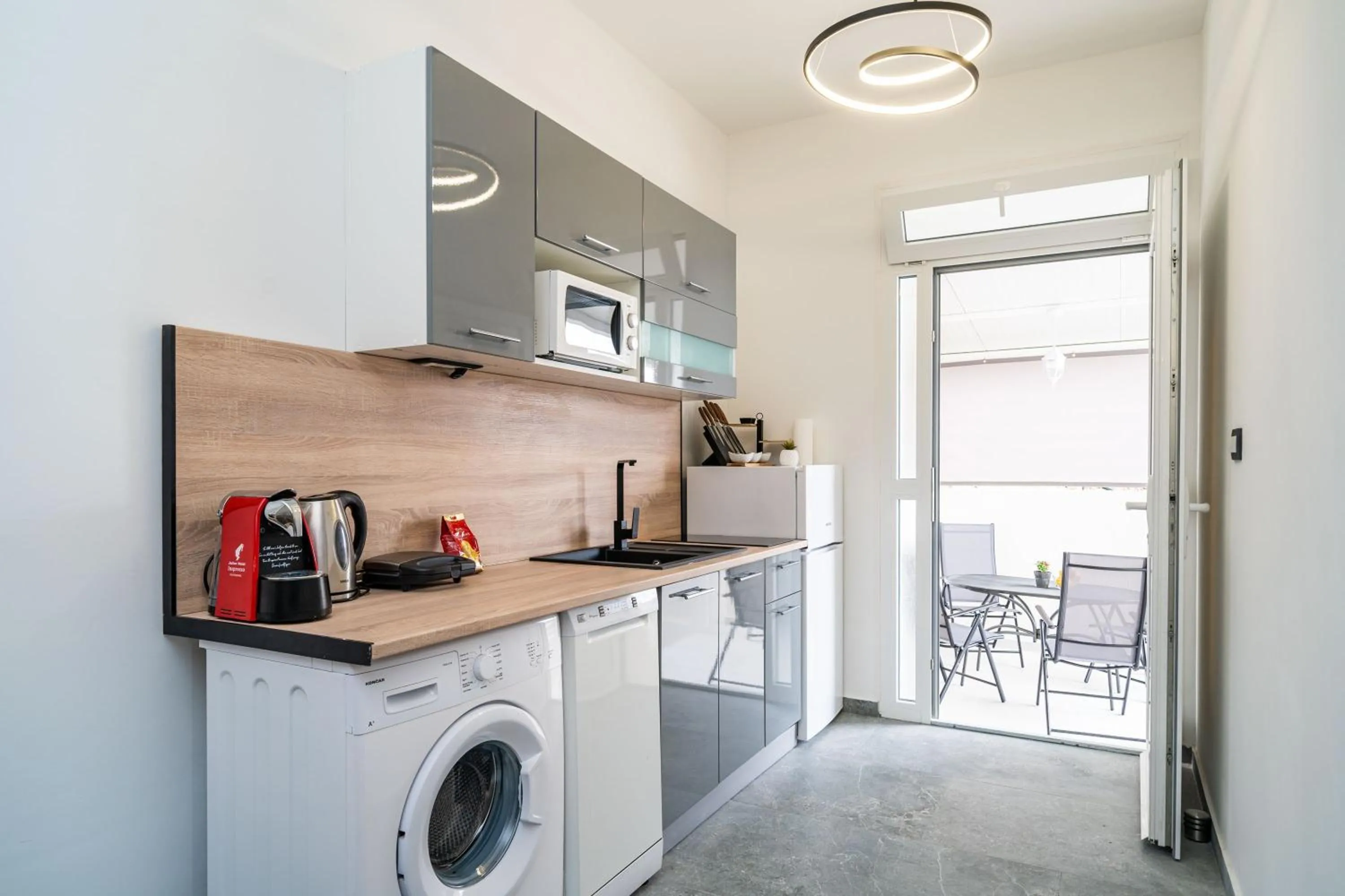 Kitchen or kitchenette in DUxperience Apartment