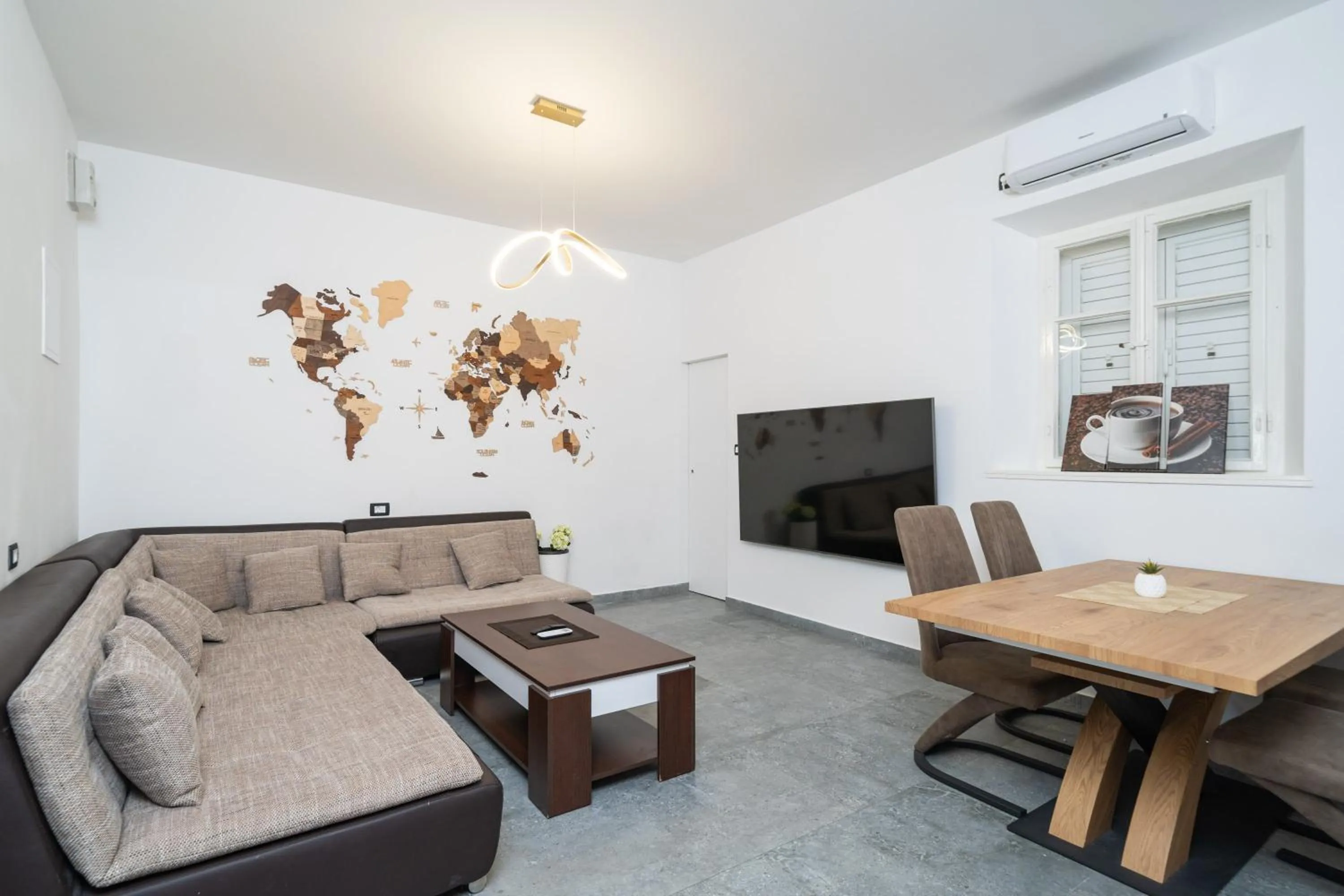 Living room in DUxperience Apartment