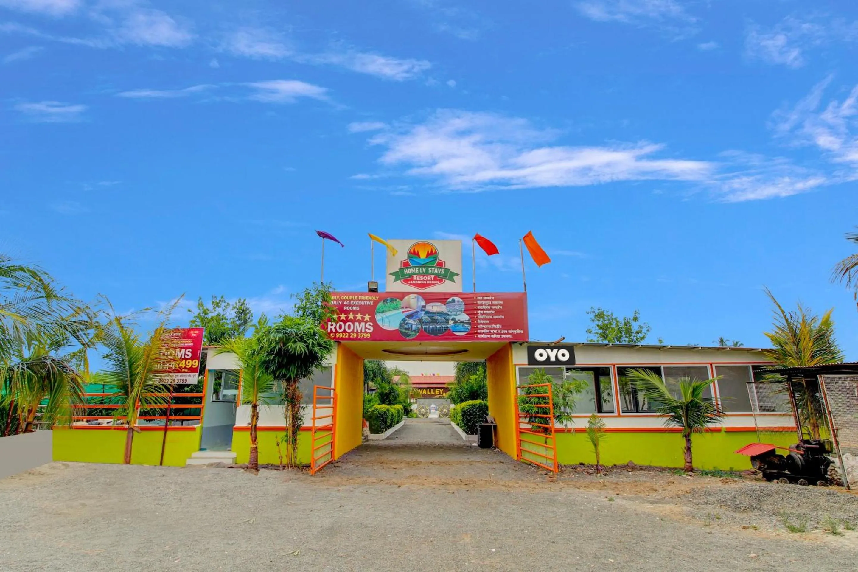 Facade/entrance in Collection O Homely Stays Resort