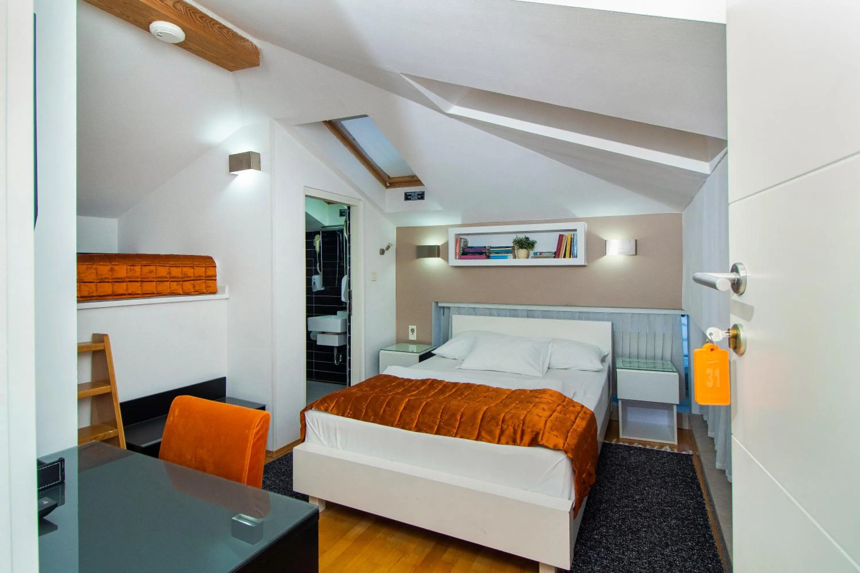 Bed in Hotel Boutique 36