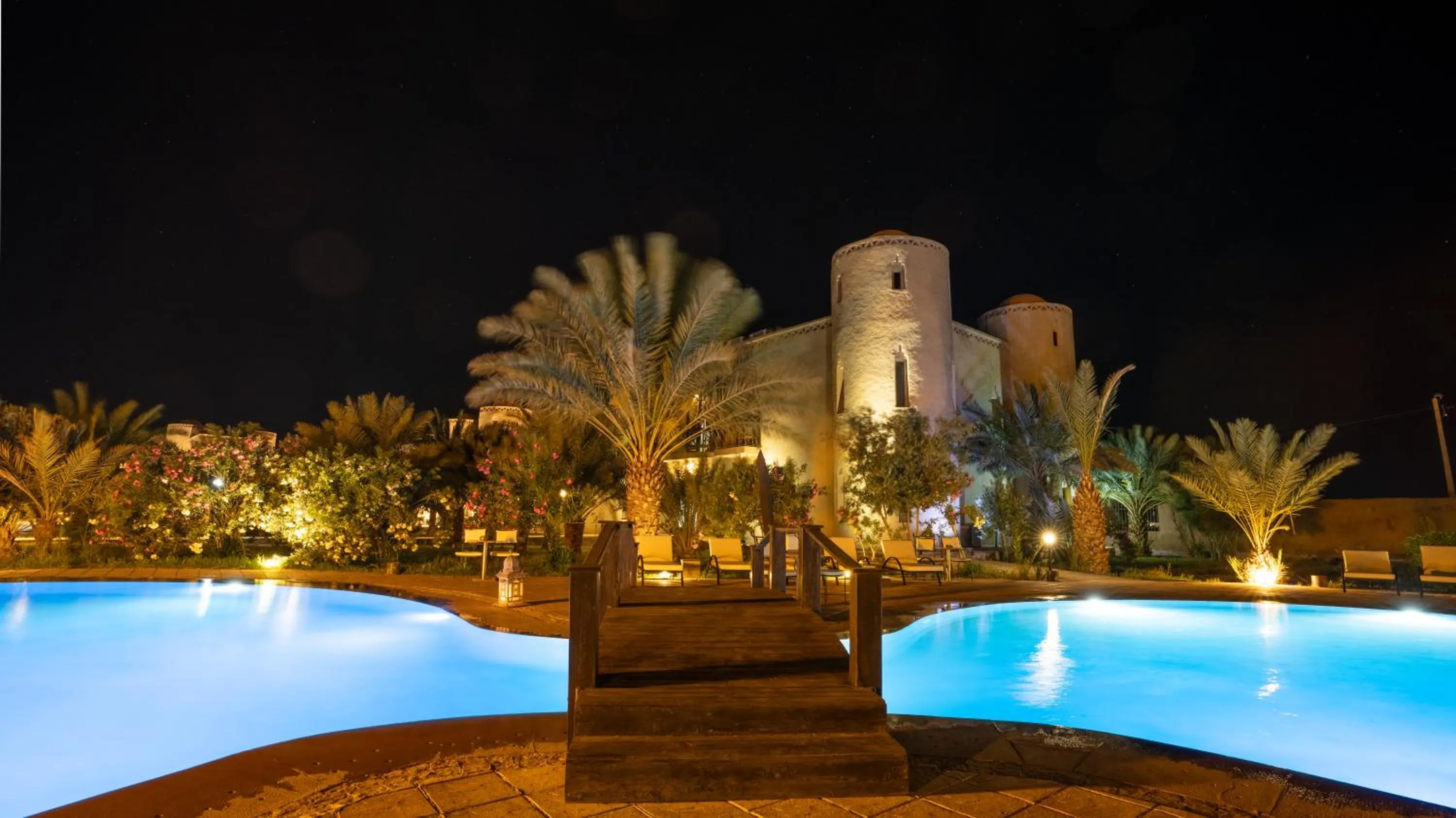 Pool view in Palais Du Desert Hotel & Spa