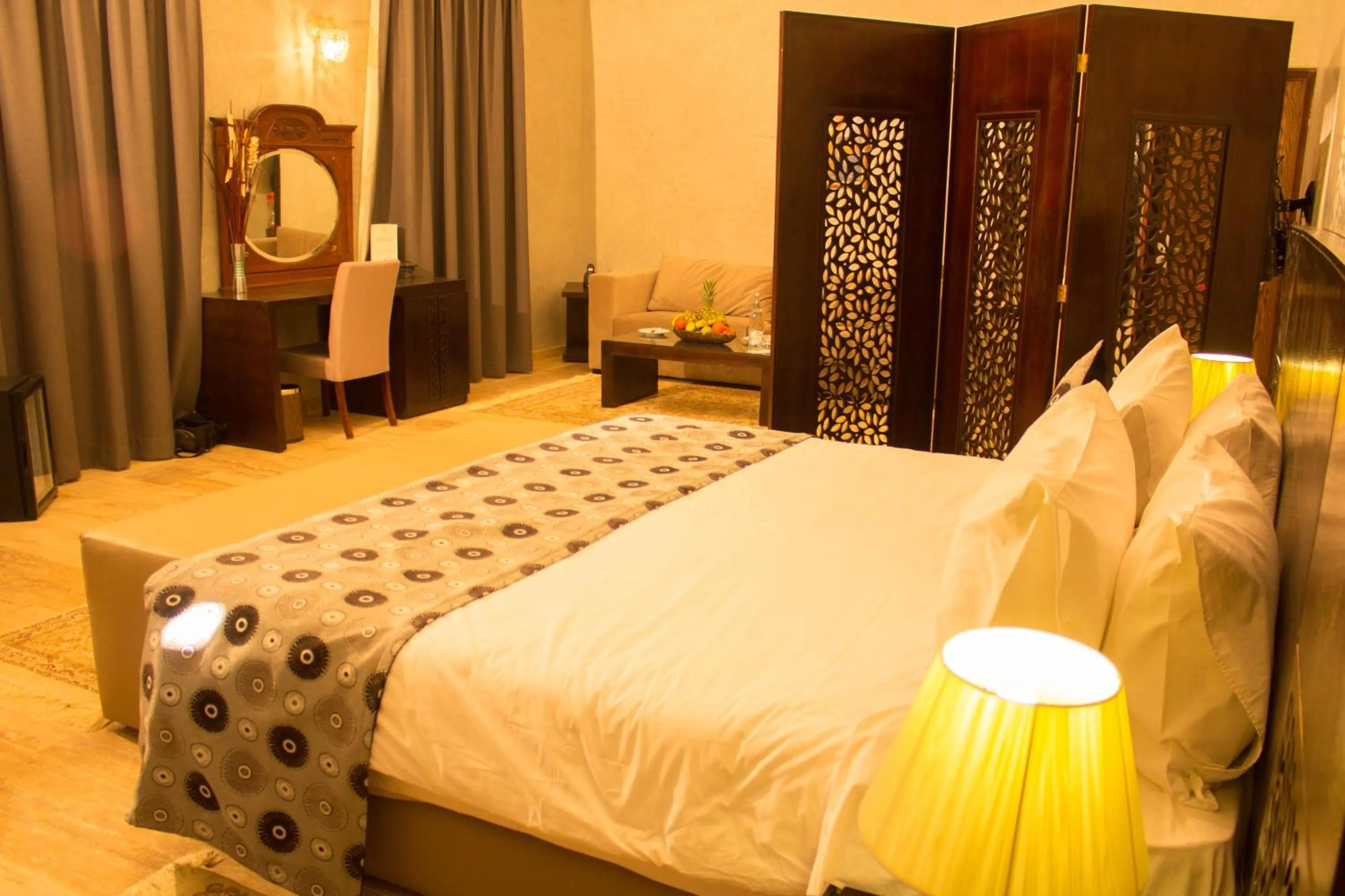 Bed in Palais Du Desert Hotel & Spa