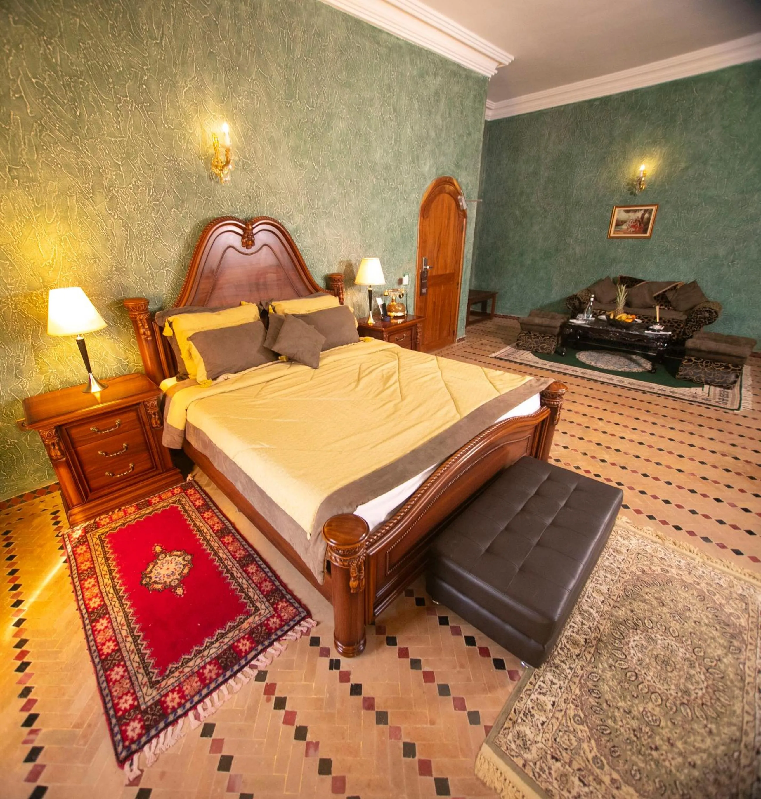 Bed in Palais Du Desert Hotel & Spa