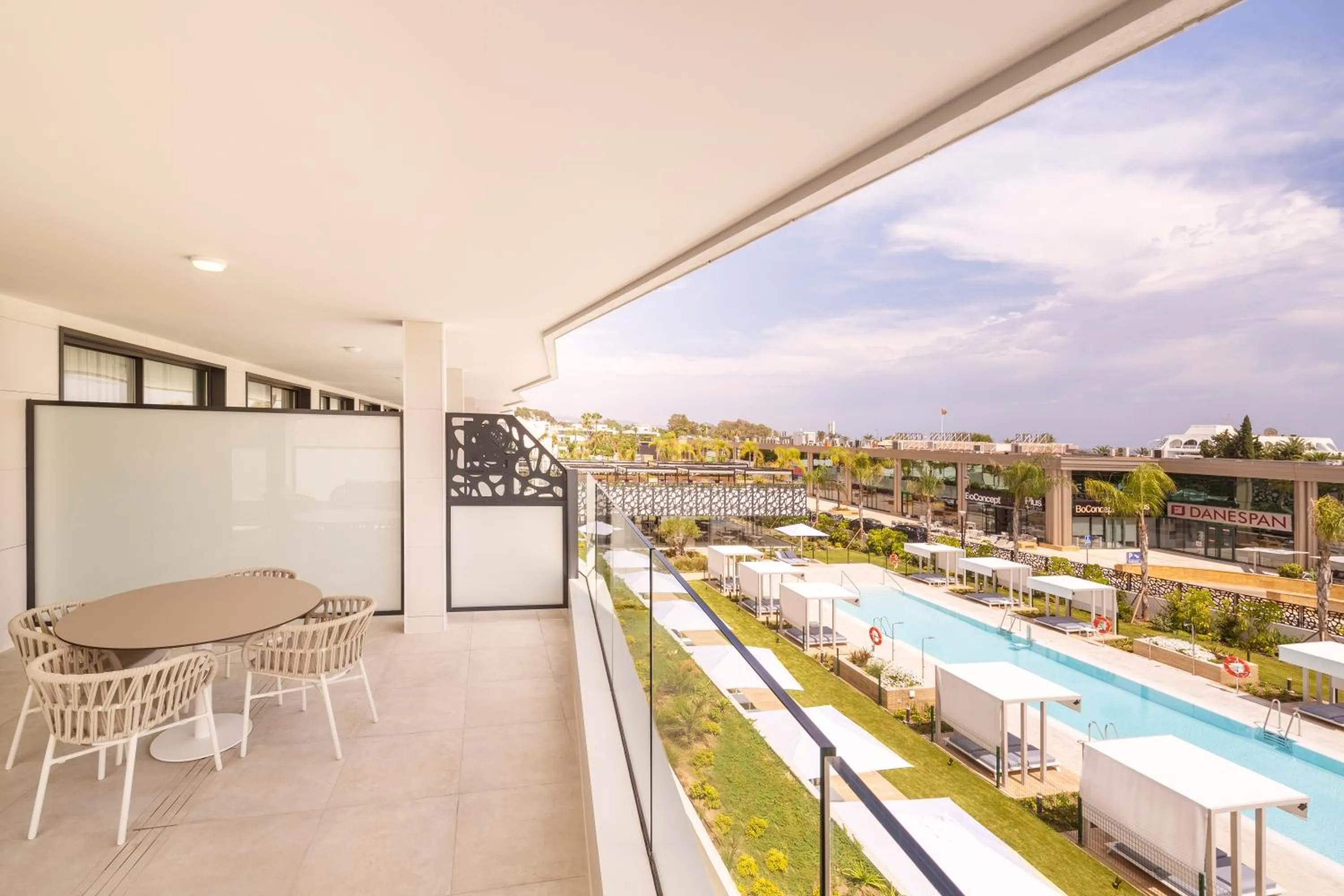 Pool view in Eurostars Oasis Marbella