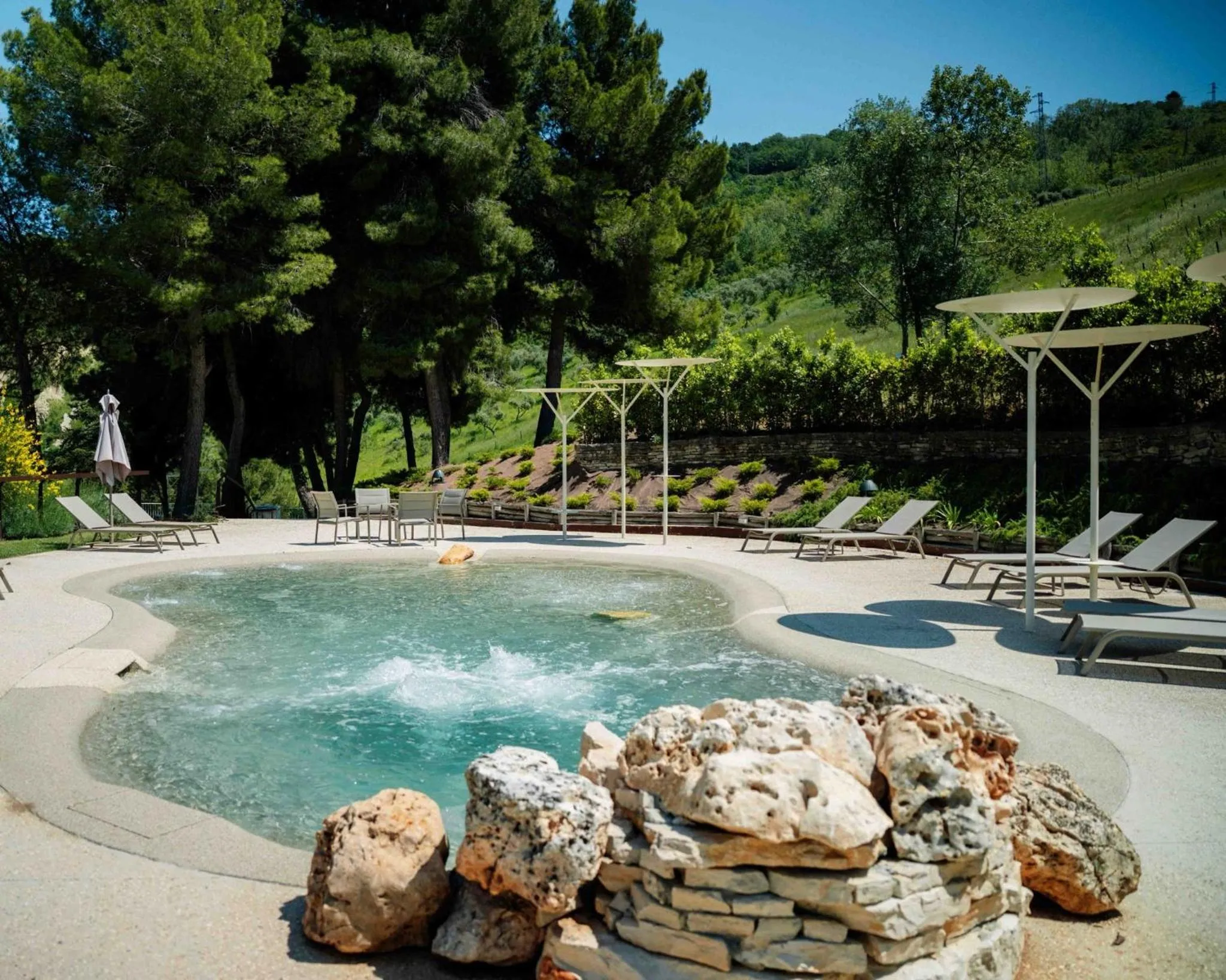 Swimming pool in Colle Serrano Relais & SPA