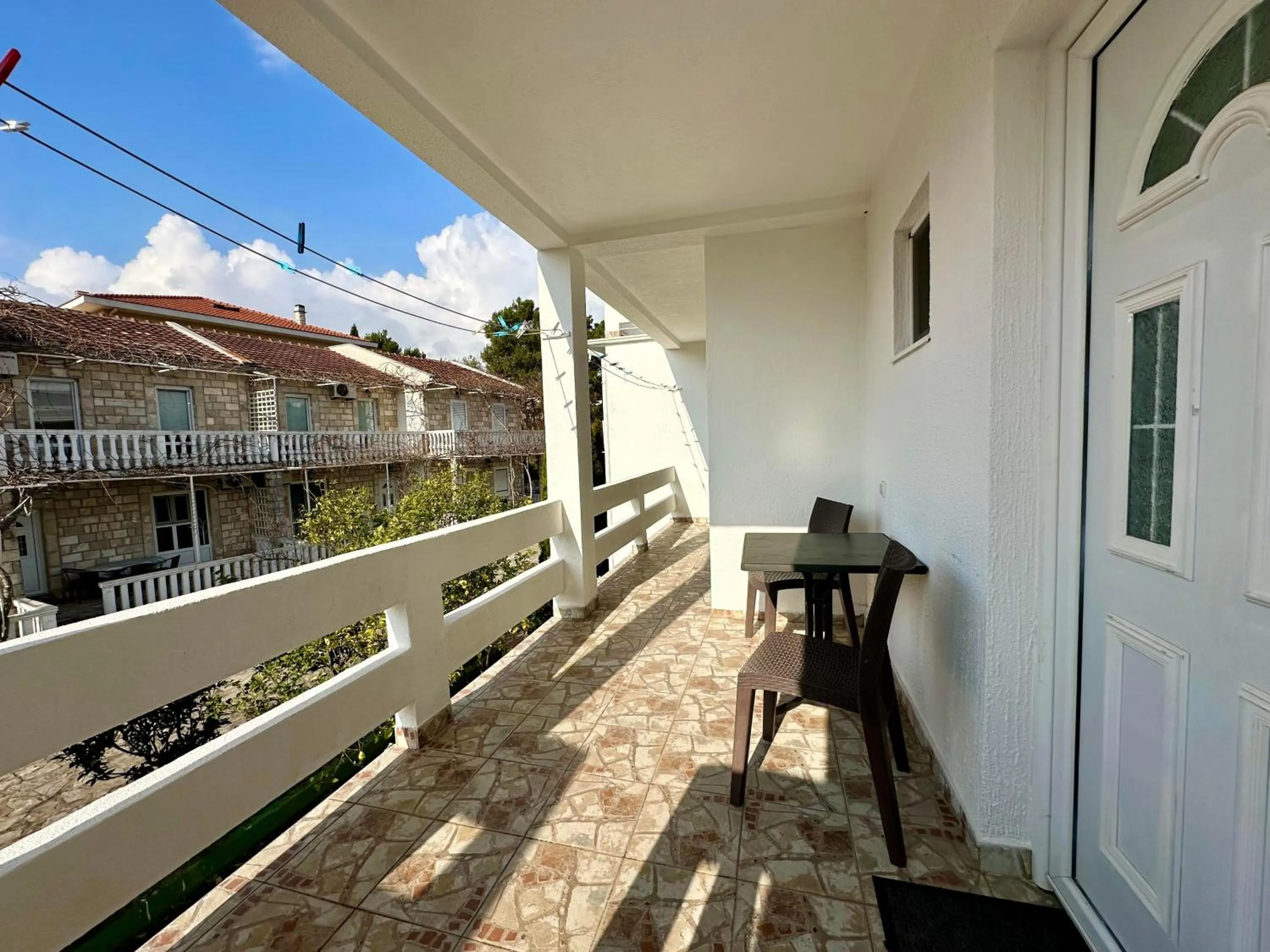 Balcony/Terrace in Maki Apartments - Plavi Horizonti Beach
