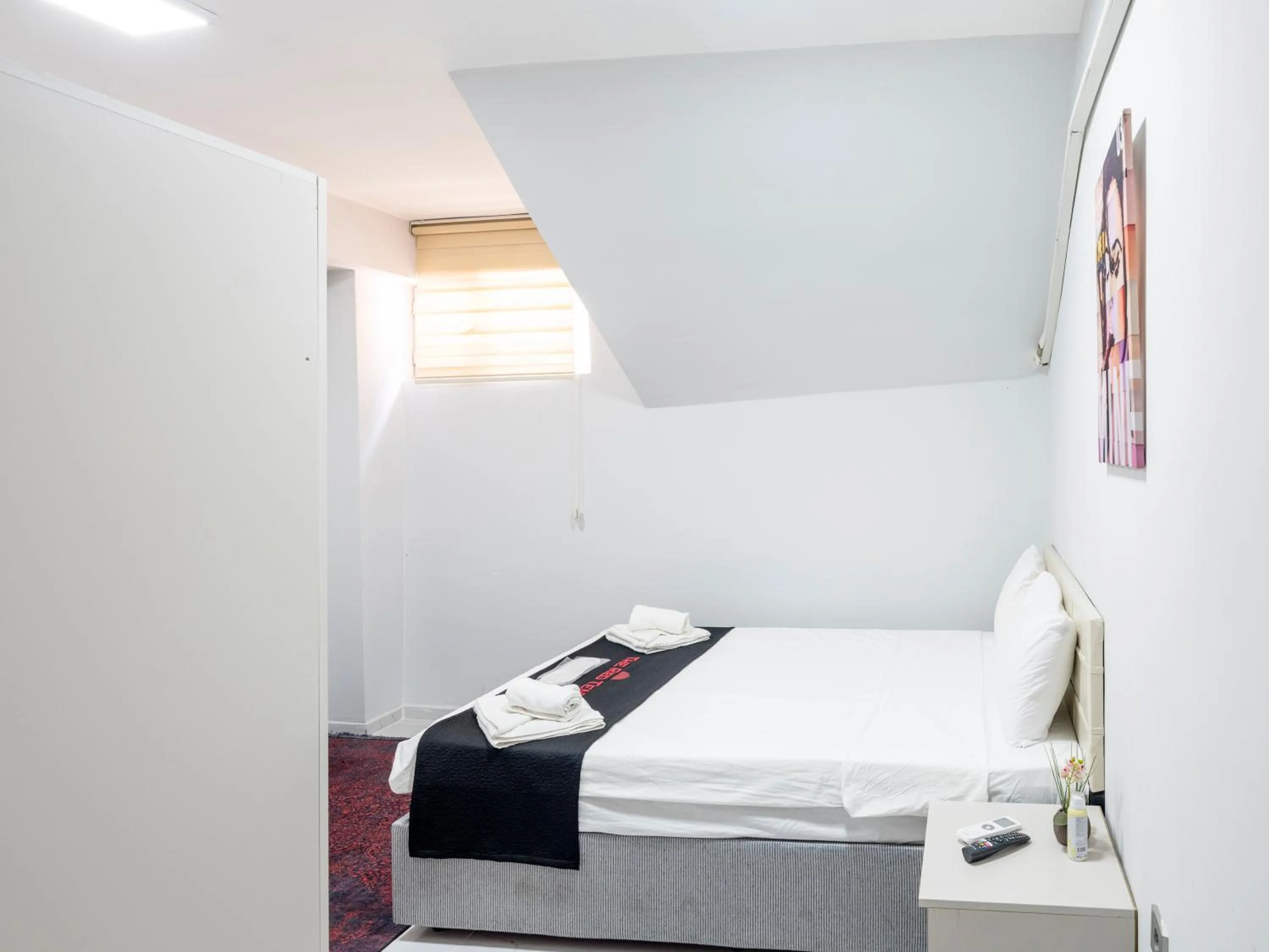 Bed in The Red Tent Suite 23