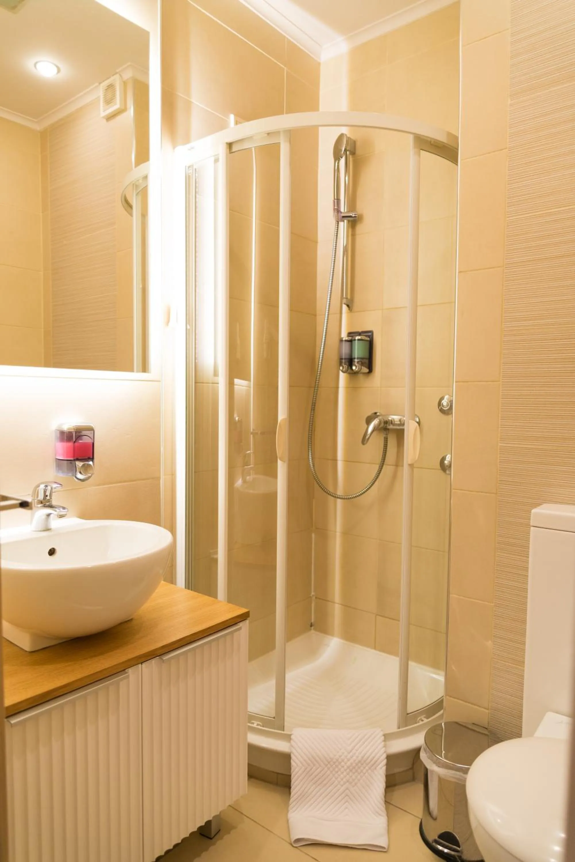 Bathroom in Garni Hotel Vigor - EV station