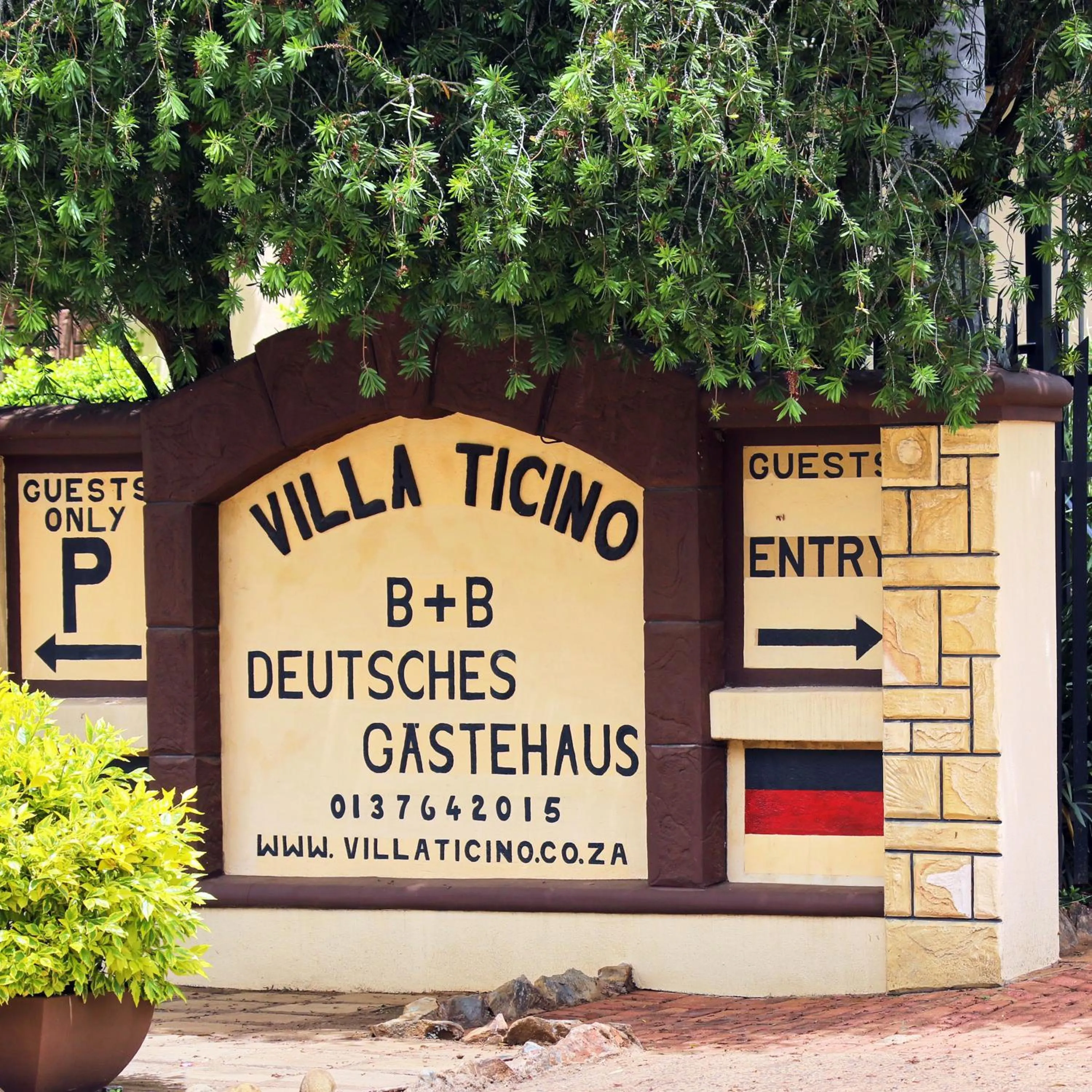 Property logo or sign in Villa Ticino Guest House