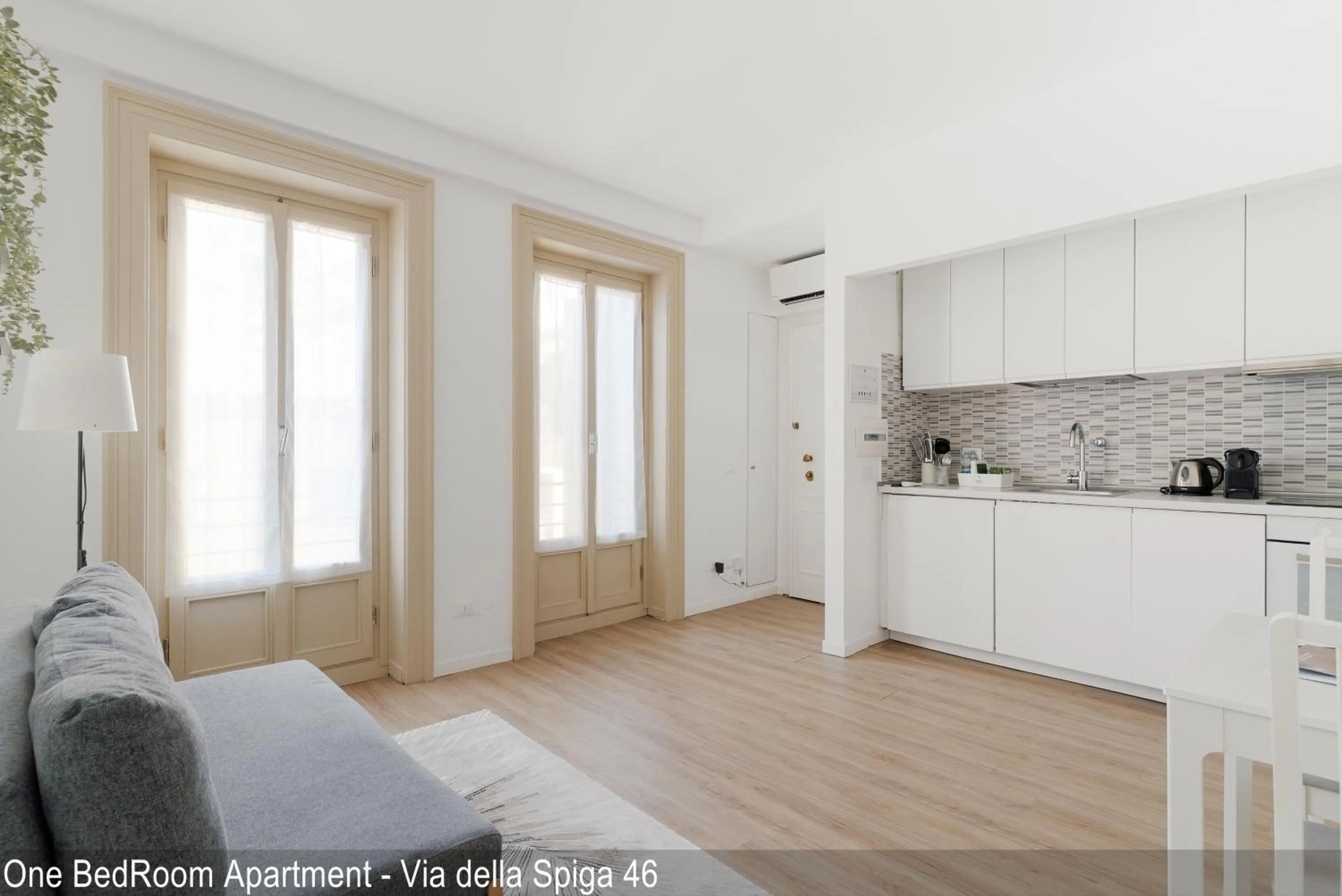 Kitchen or kitchenette in Brera Apartments in Via della Spiga