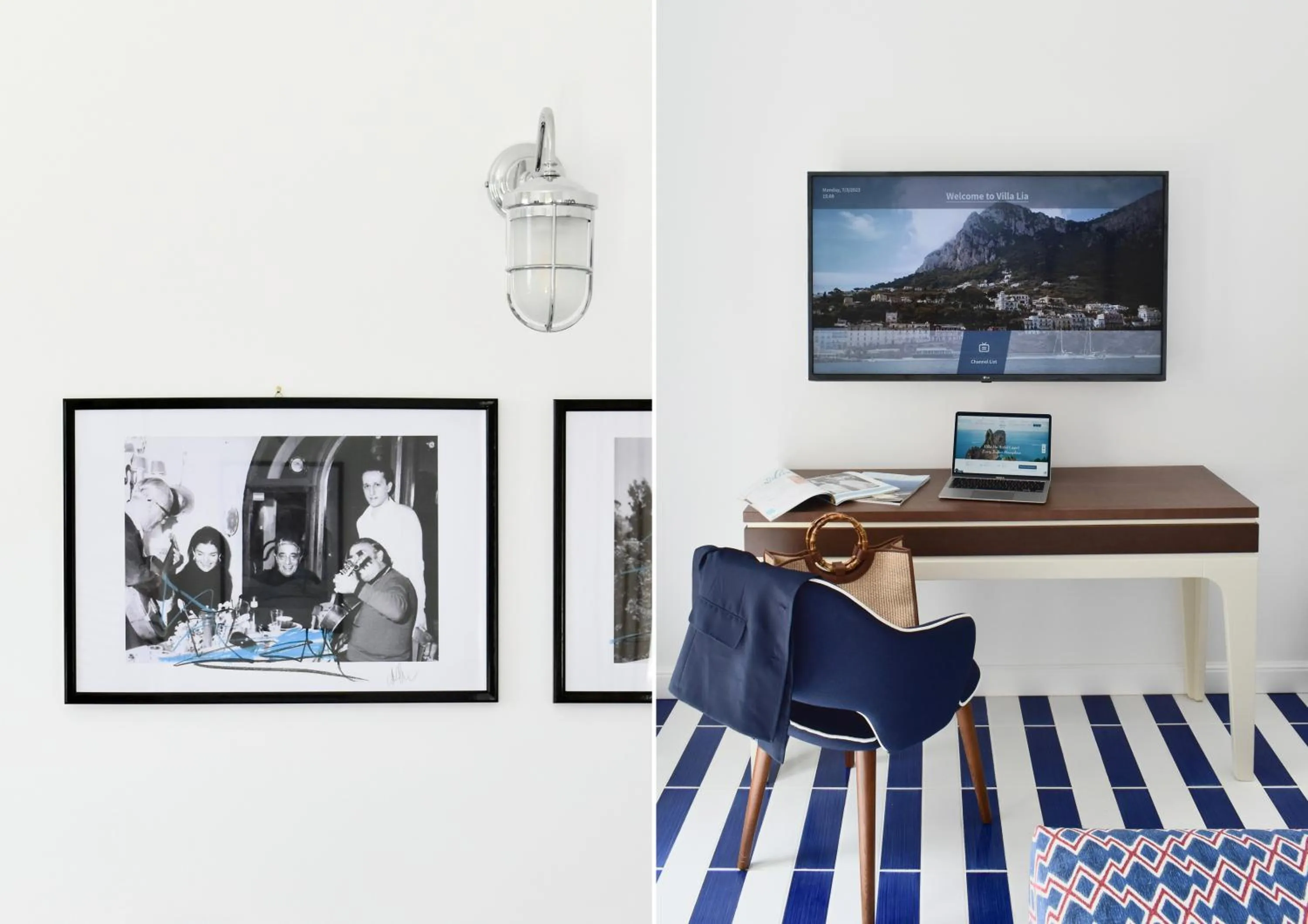 TV and multimedia in Villa Lia Hotel Capri