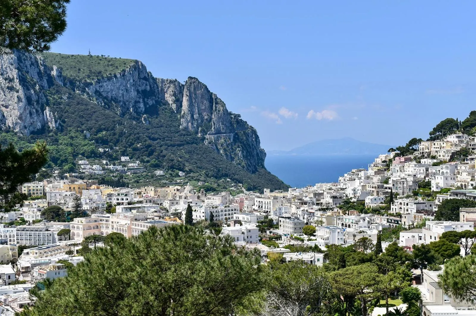 City view in Villa Lia Hotel Capri