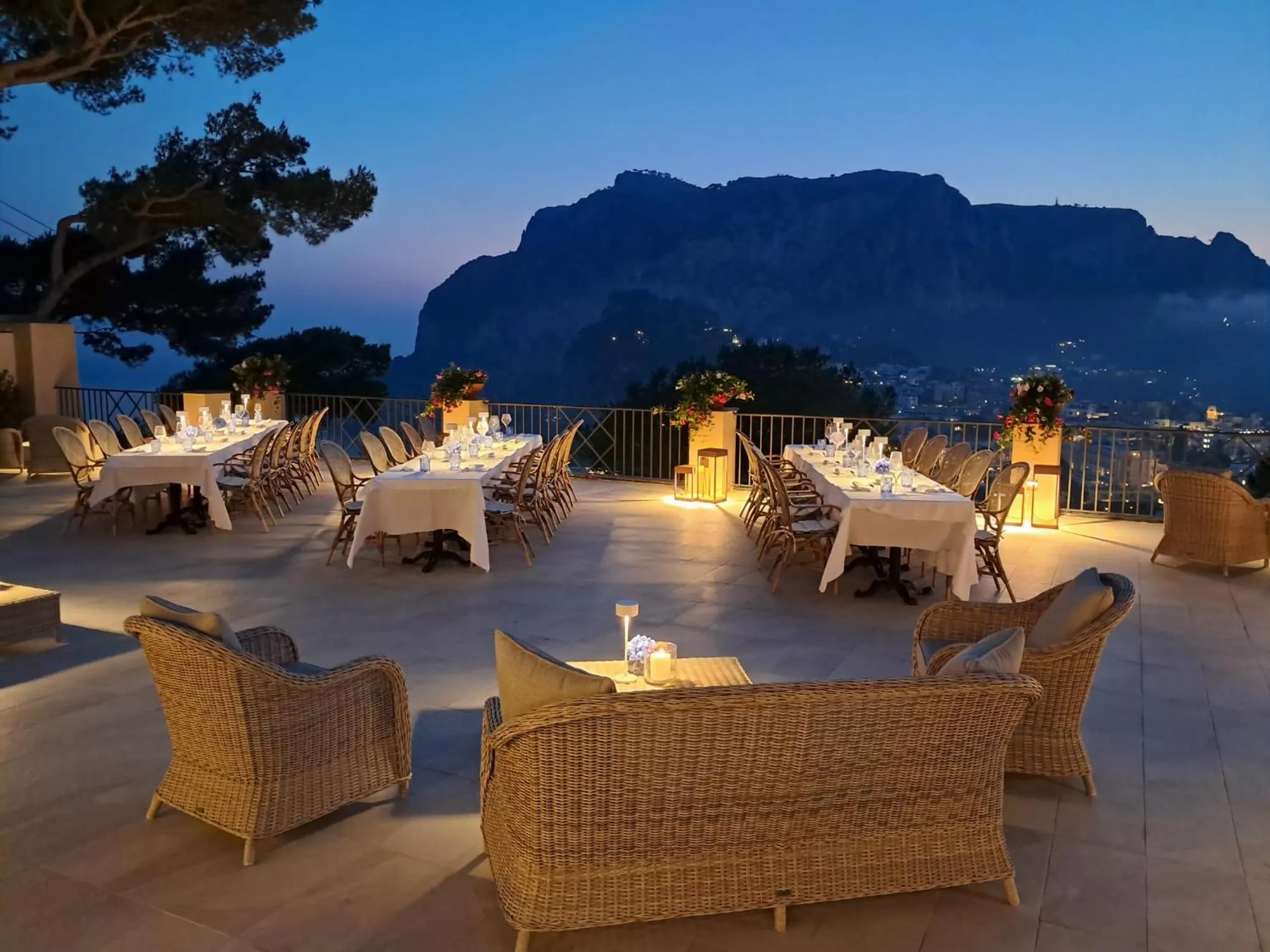 Restaurant/places to eat in Villa Lia Hotel Capri