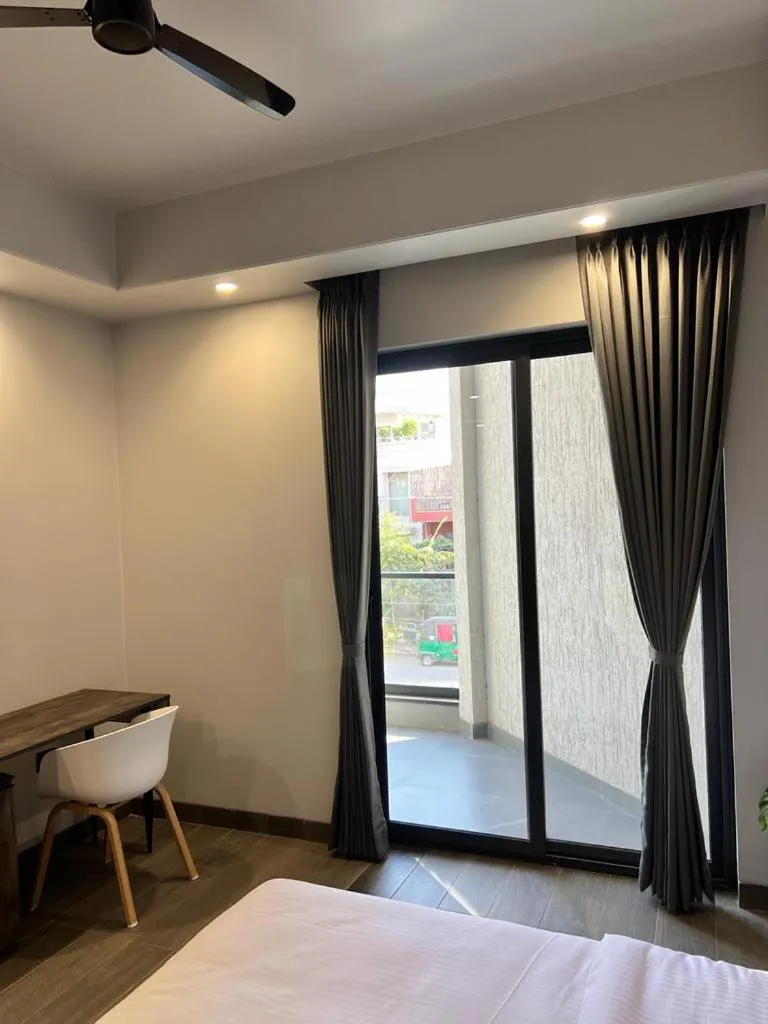 Balcony/Terrace, Bed in Mod Avenue