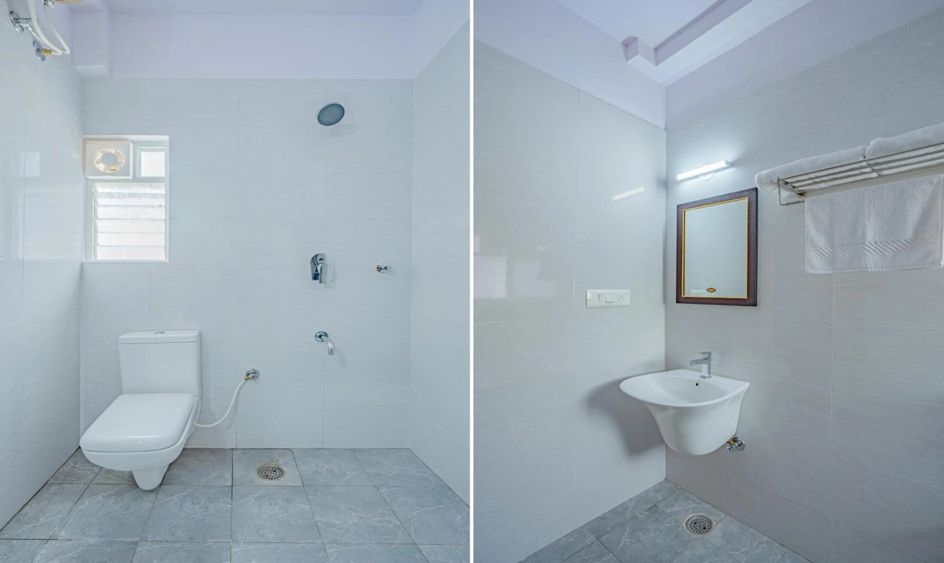 Toilet in Treebo Global Stay, Uttarahalli