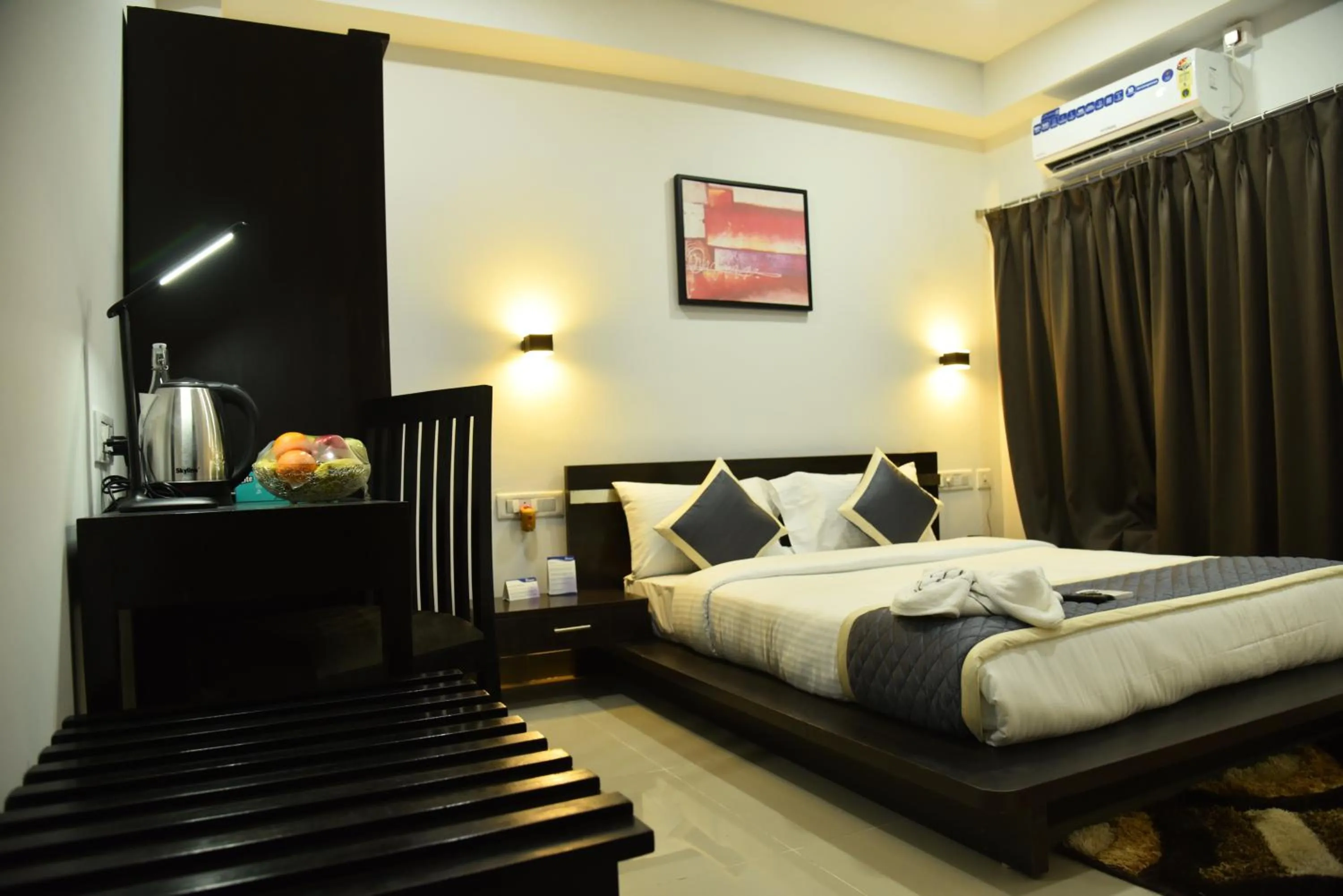Bed in The Altruist Business Stays- New Town, Kolkata
