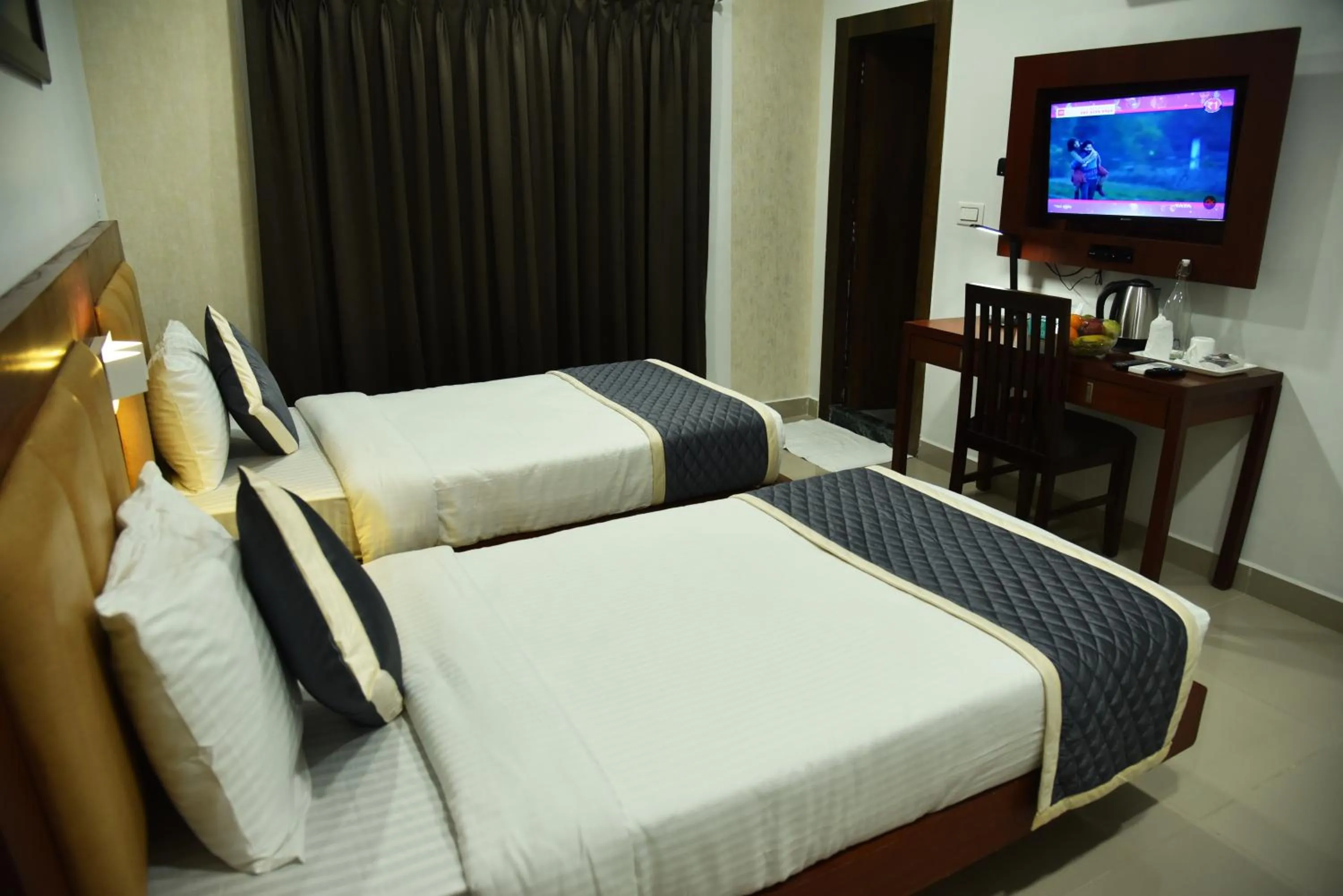 Bed in The Altruist Business Stays- New Town, Kolkata