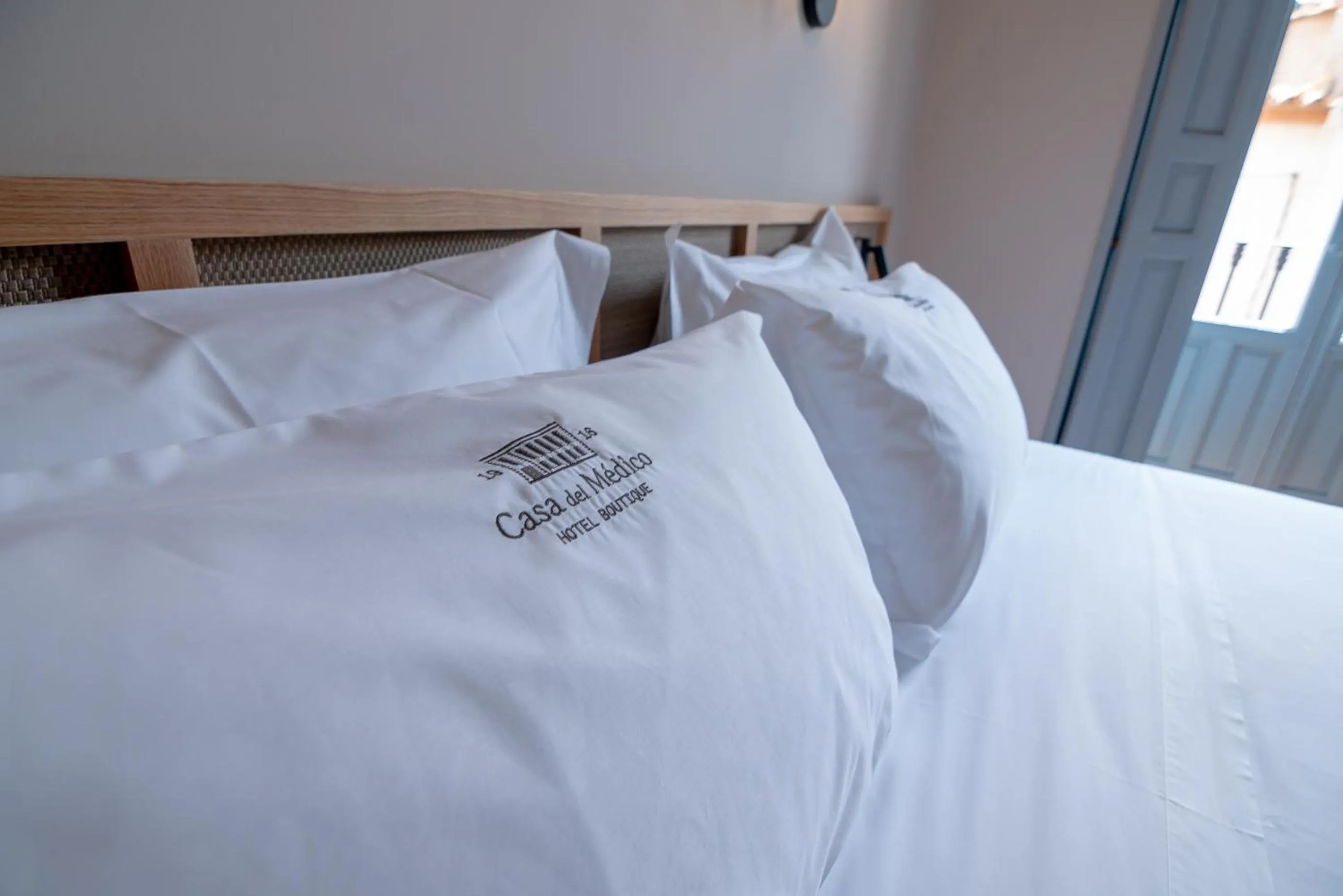 Bed in Casa del Médico Hotel Boutique