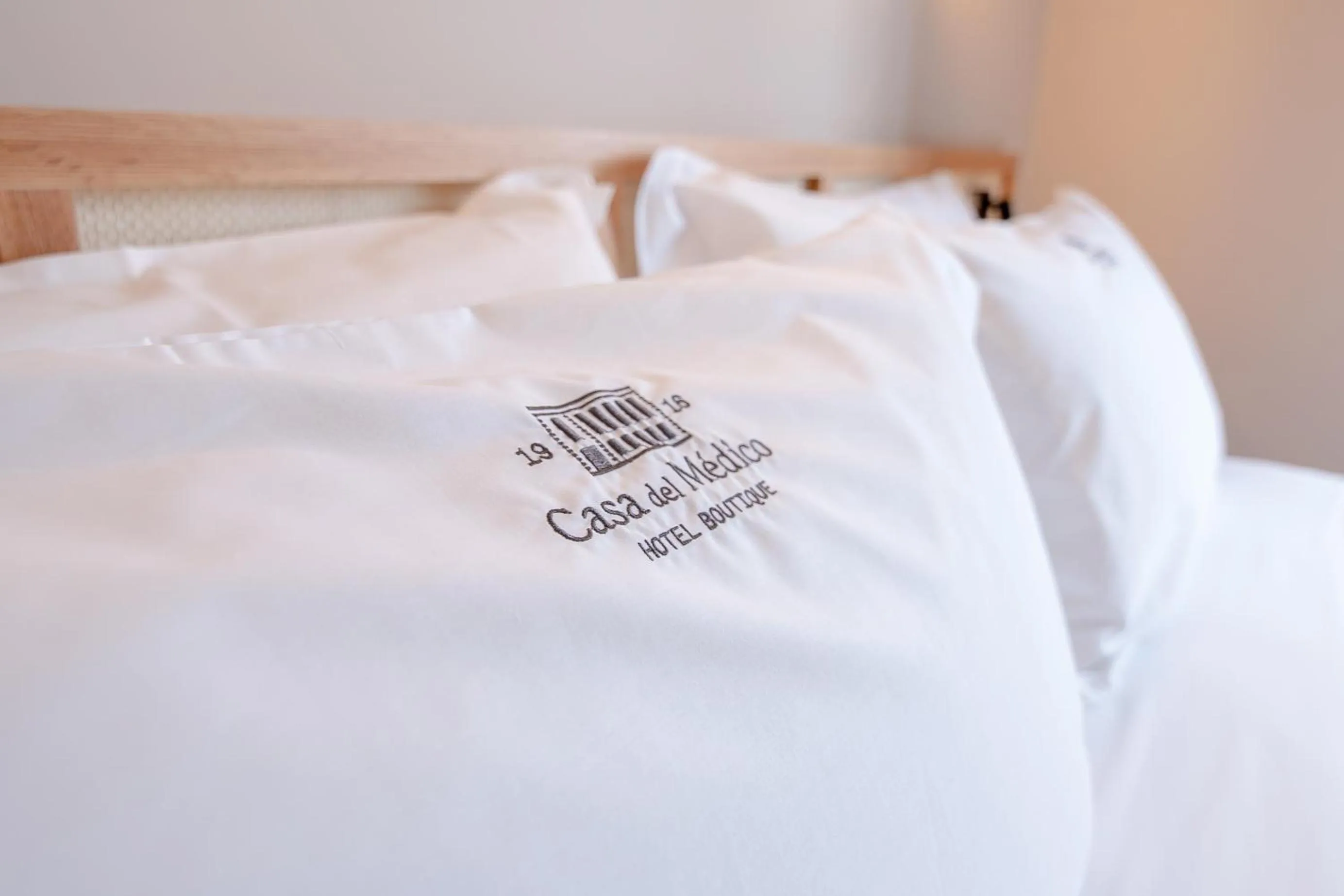 Bed in Casa del Médico Hotel Boutique