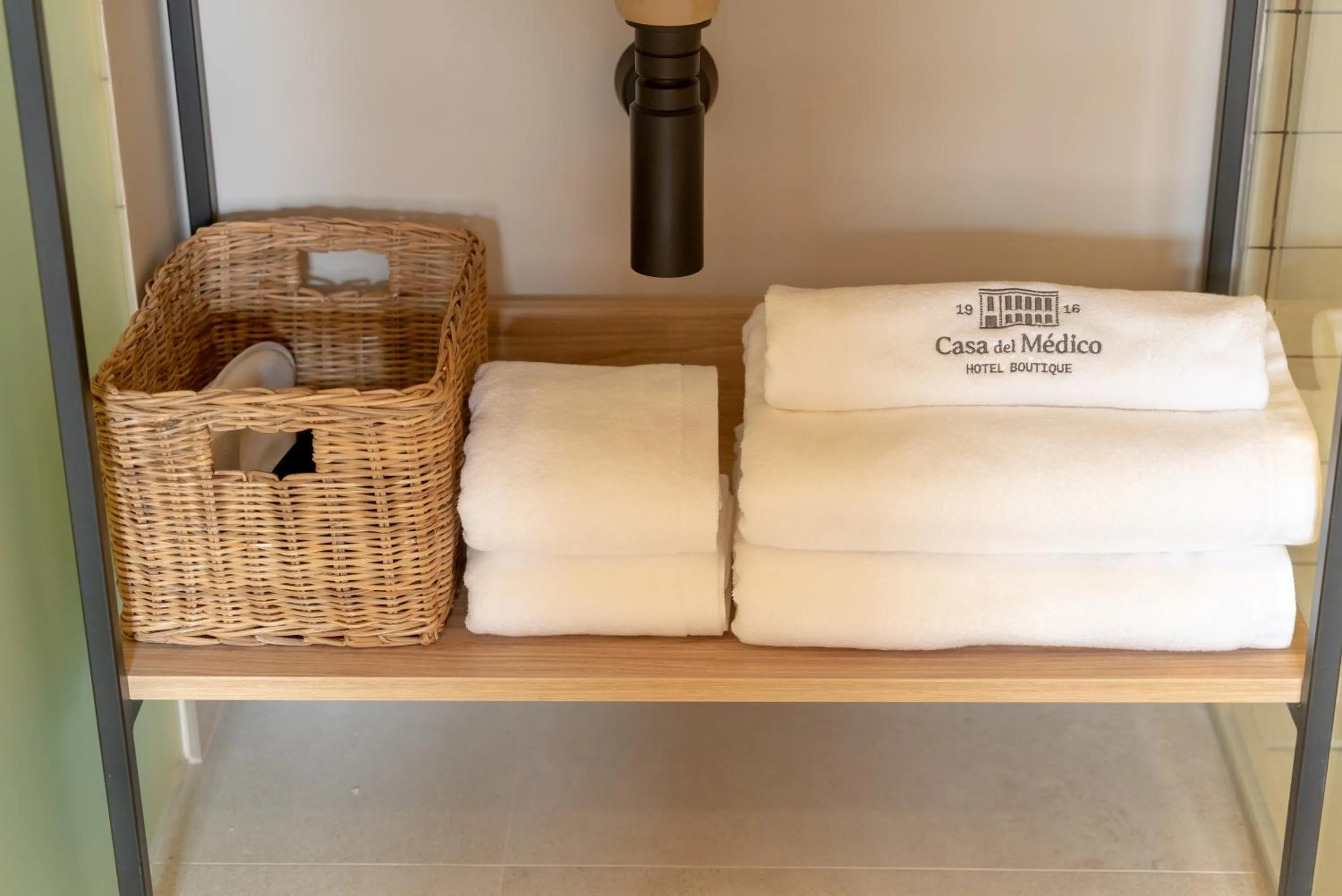 towels in Casa del Médico Hotel Boutique
